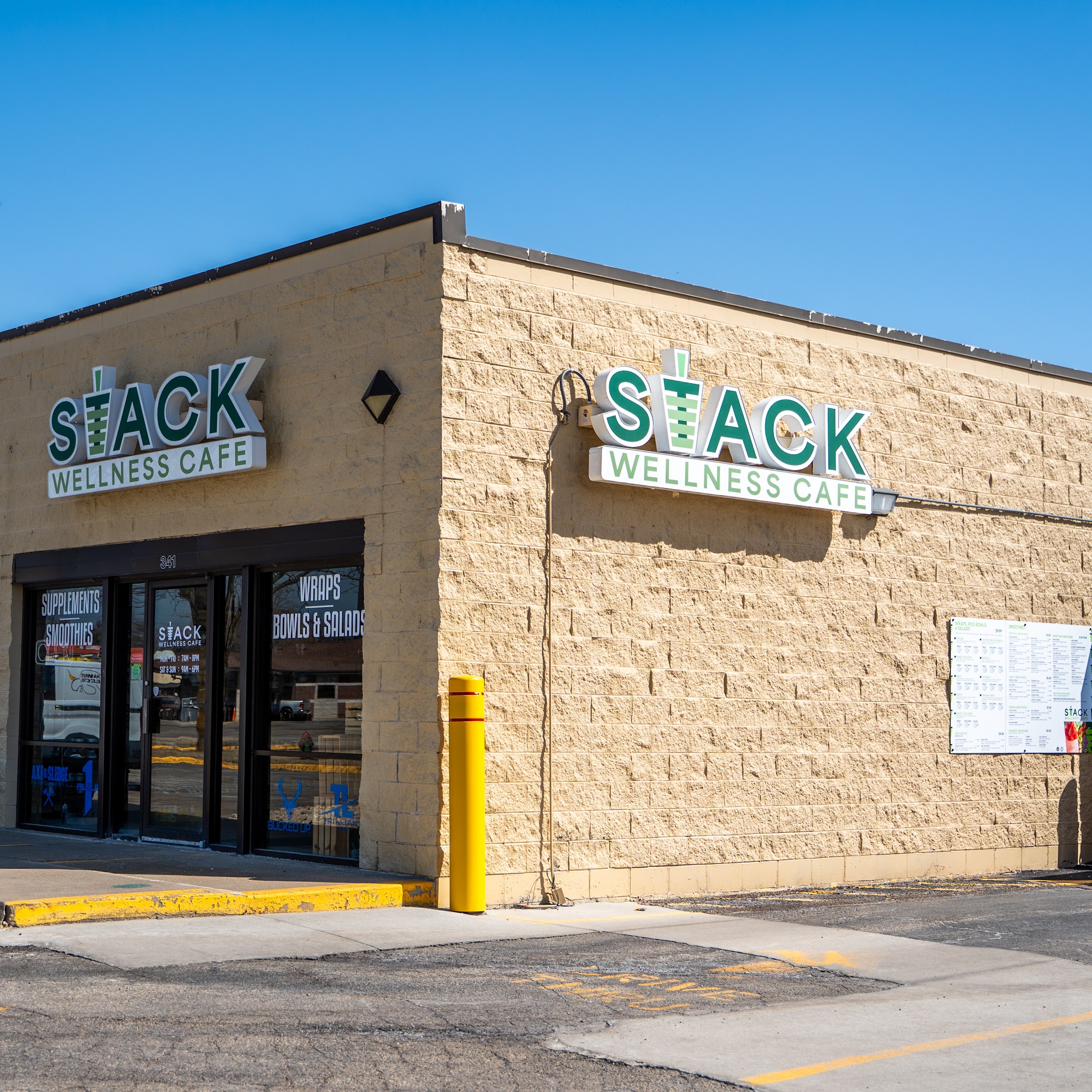 Stack Wellness Cafe 341 Edgewood Rd NW, Cedar Rapids, IA 52405