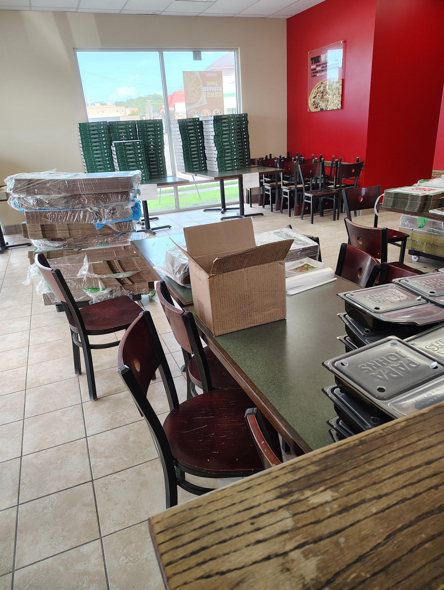 Papa Johns Pizza Menu