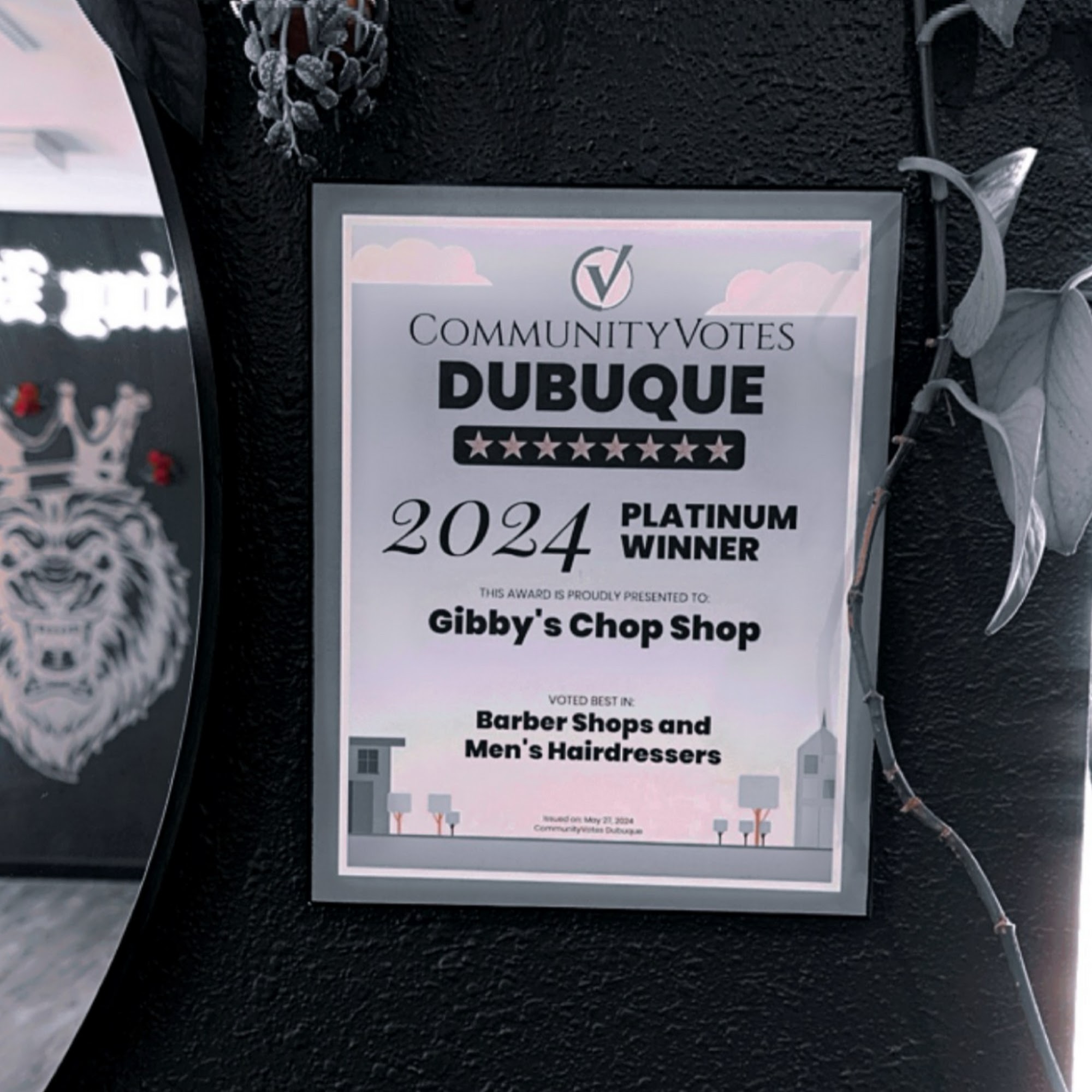 Gibby’s Chop Shop 3372 Center Grove Dr, Dubuque Iowa 52003