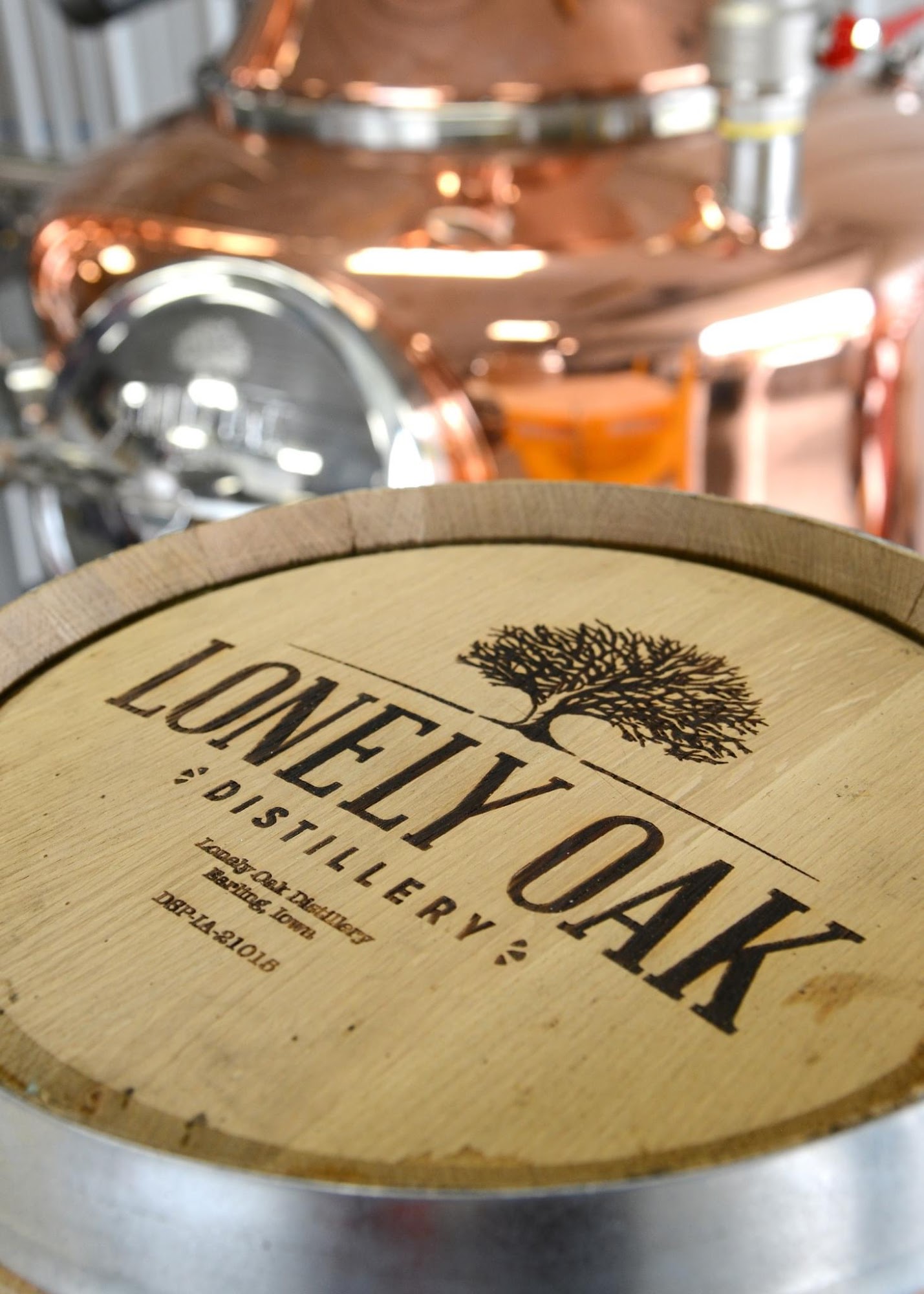 Lonely Oak Distillery Menu