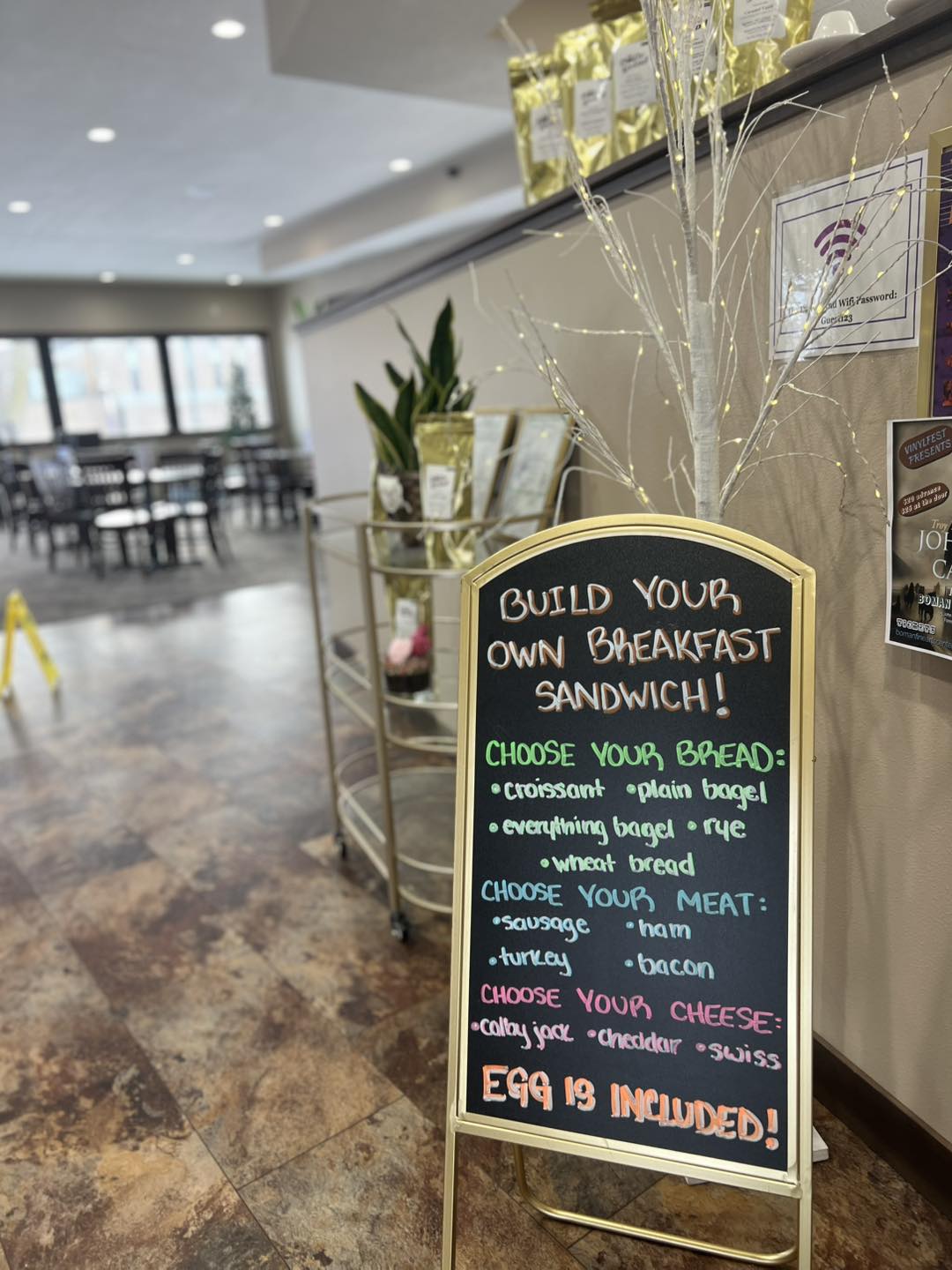 The Daily Grind Menu