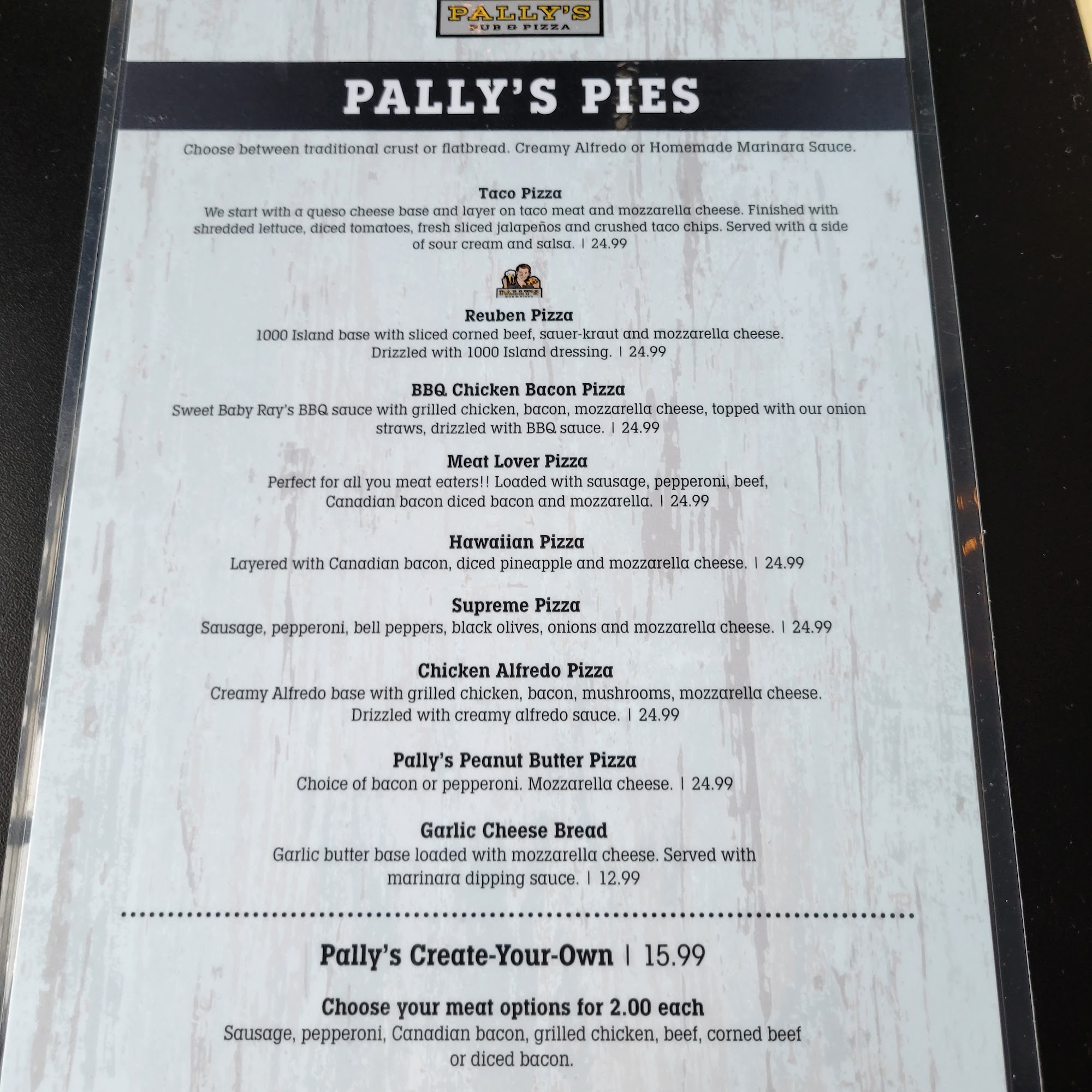 Pally's Pub & Pizza Grimes