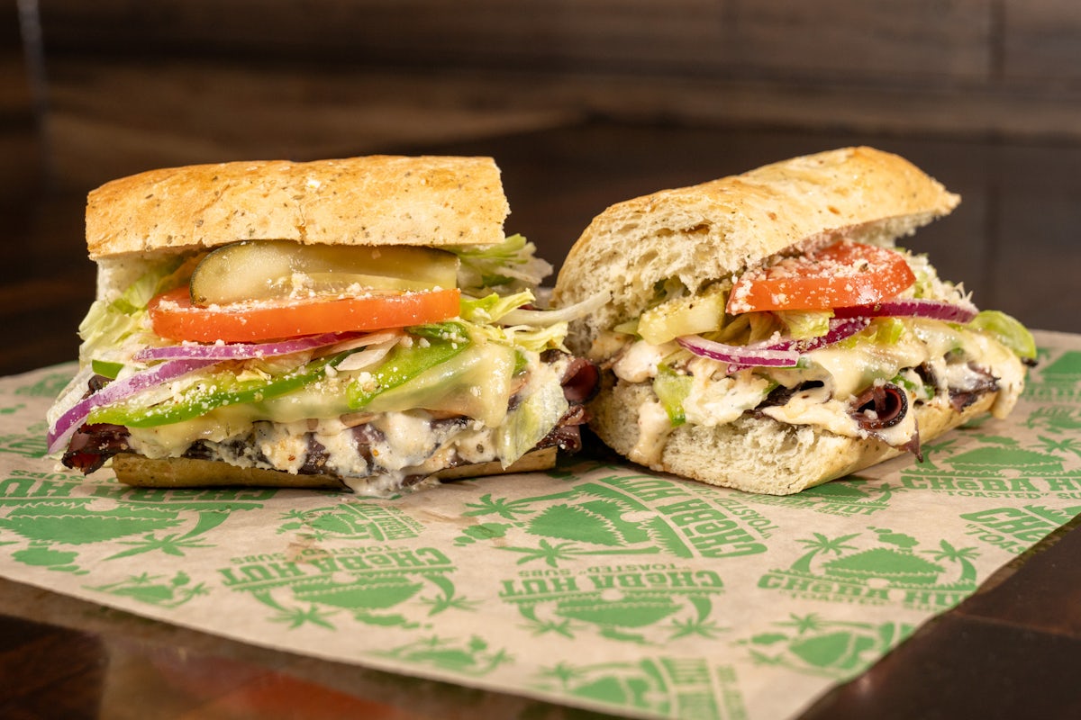 Cheba Hut 'Toasted' Subs Menu