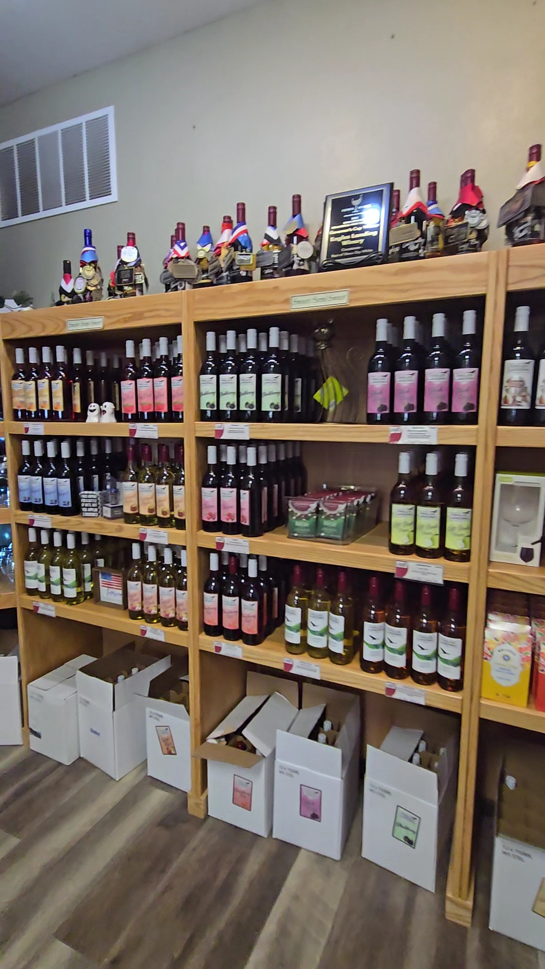 Eagles Landing Winery Menu