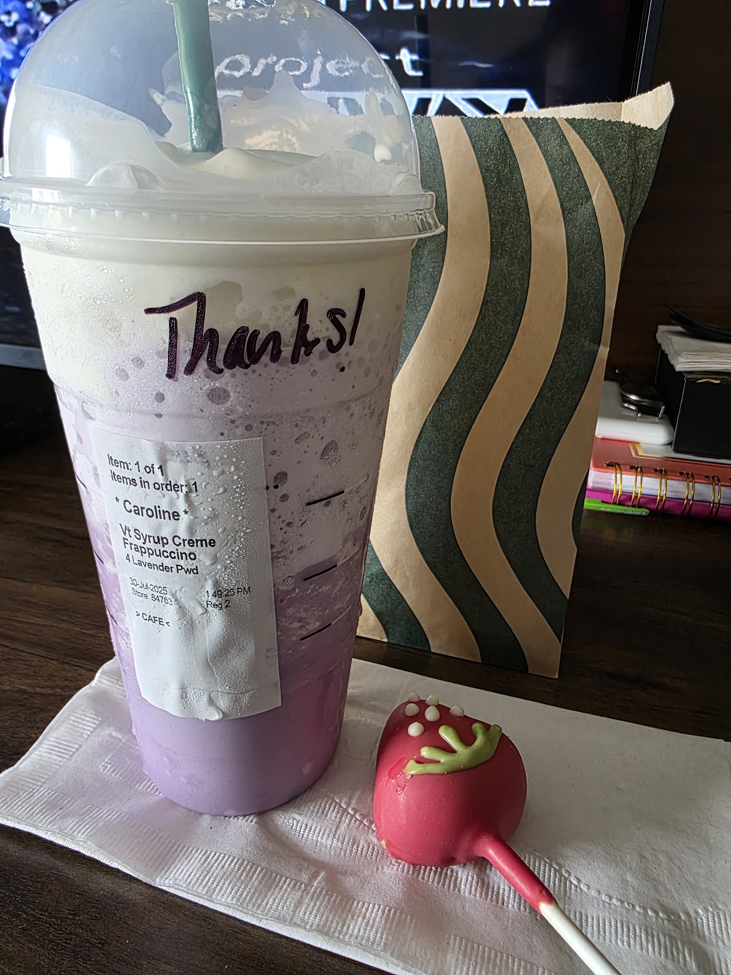 Starbucks Menu