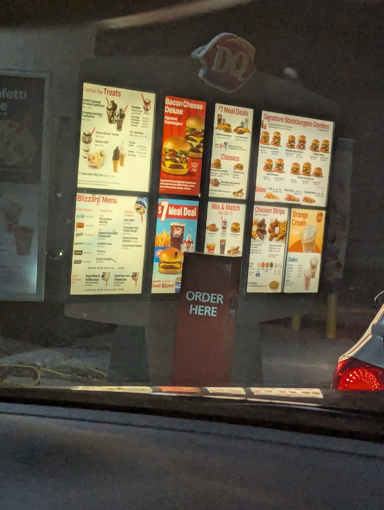 Dairy Queen Grill & Chill Menu