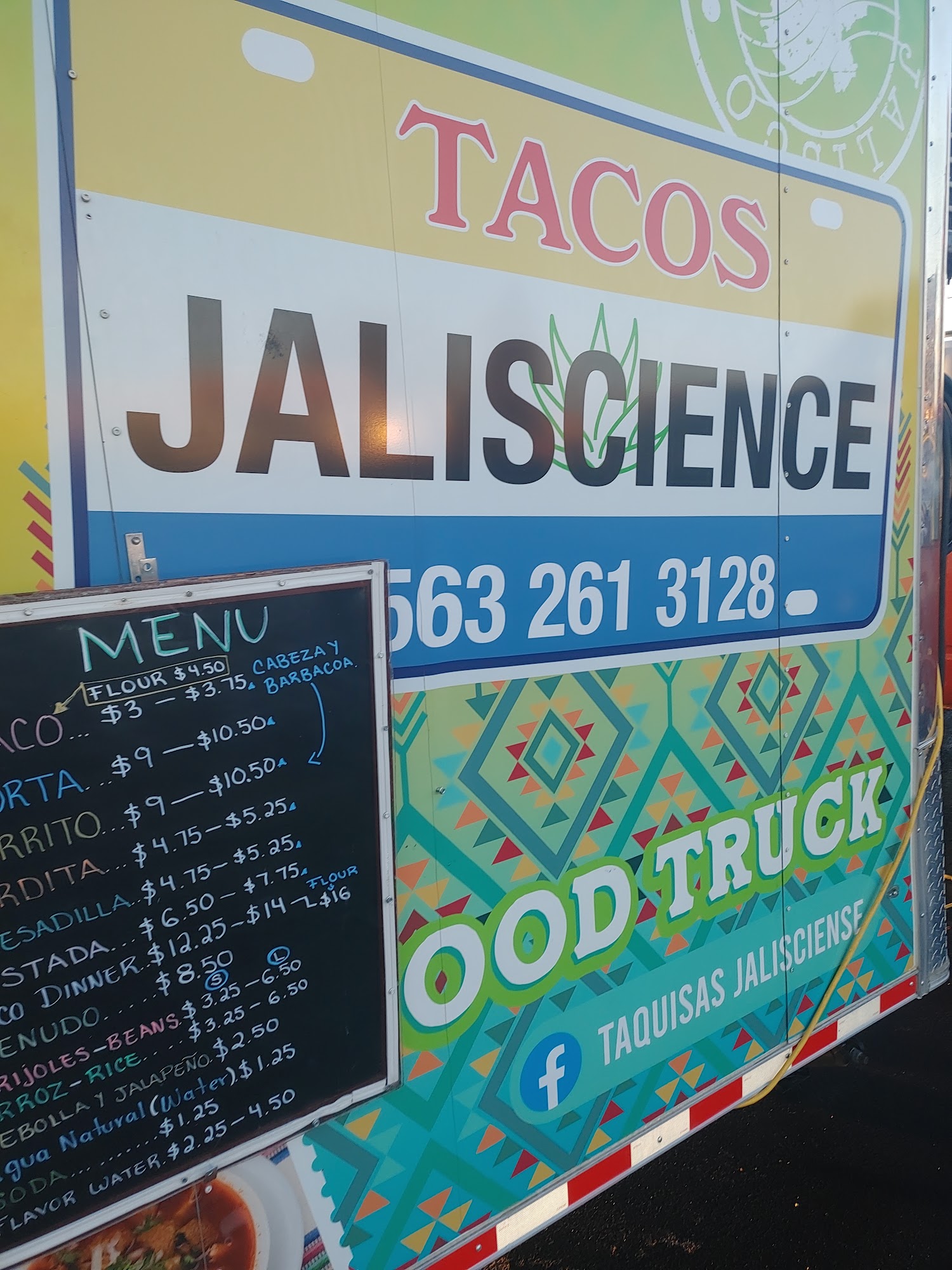 Jaliscience Menu