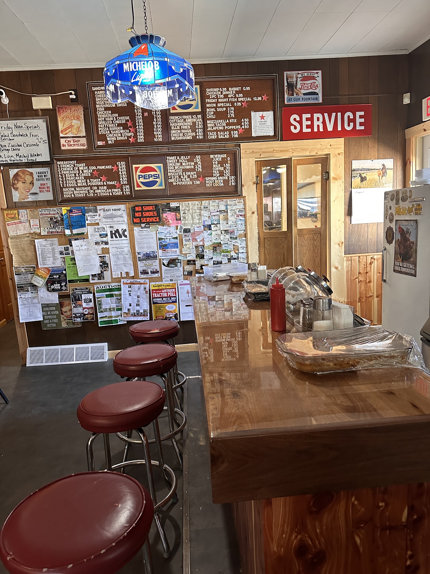 Harmon's High Chaparall Tavern and Restaurant Menu