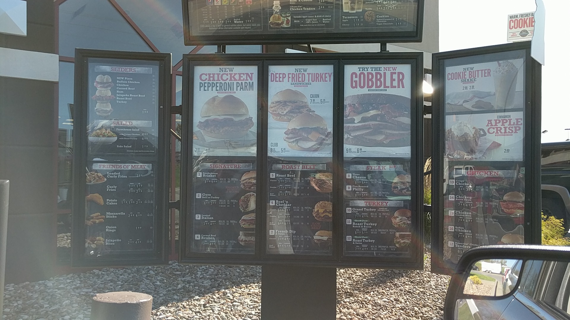 Arby's Menu