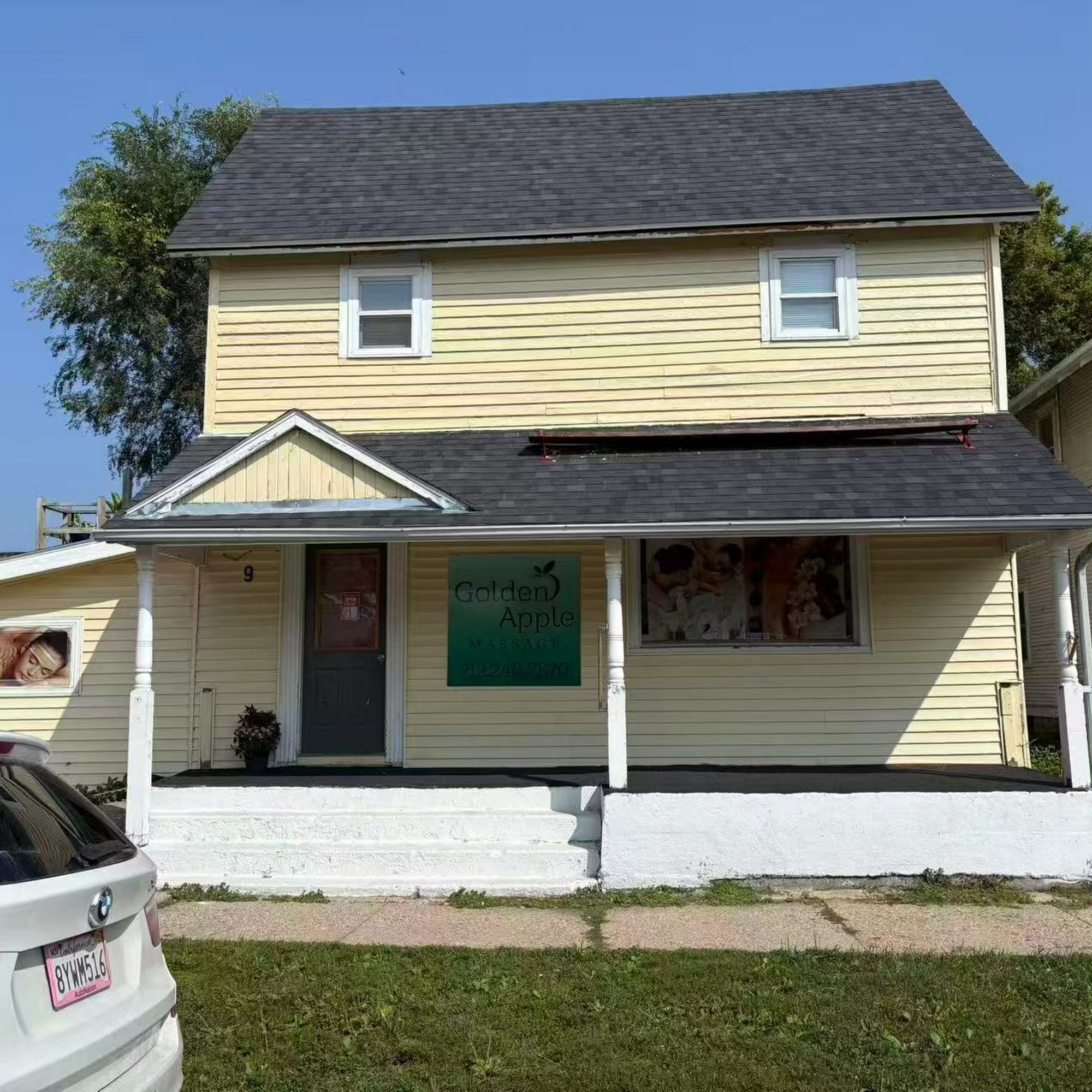 Golden Apple Massage 9 E 2nd St, Spencer Iowa 51301
