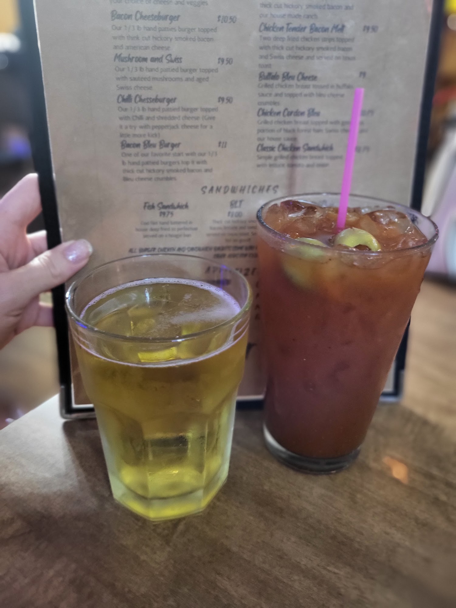 Mr. Ks Bar and Grill Menu