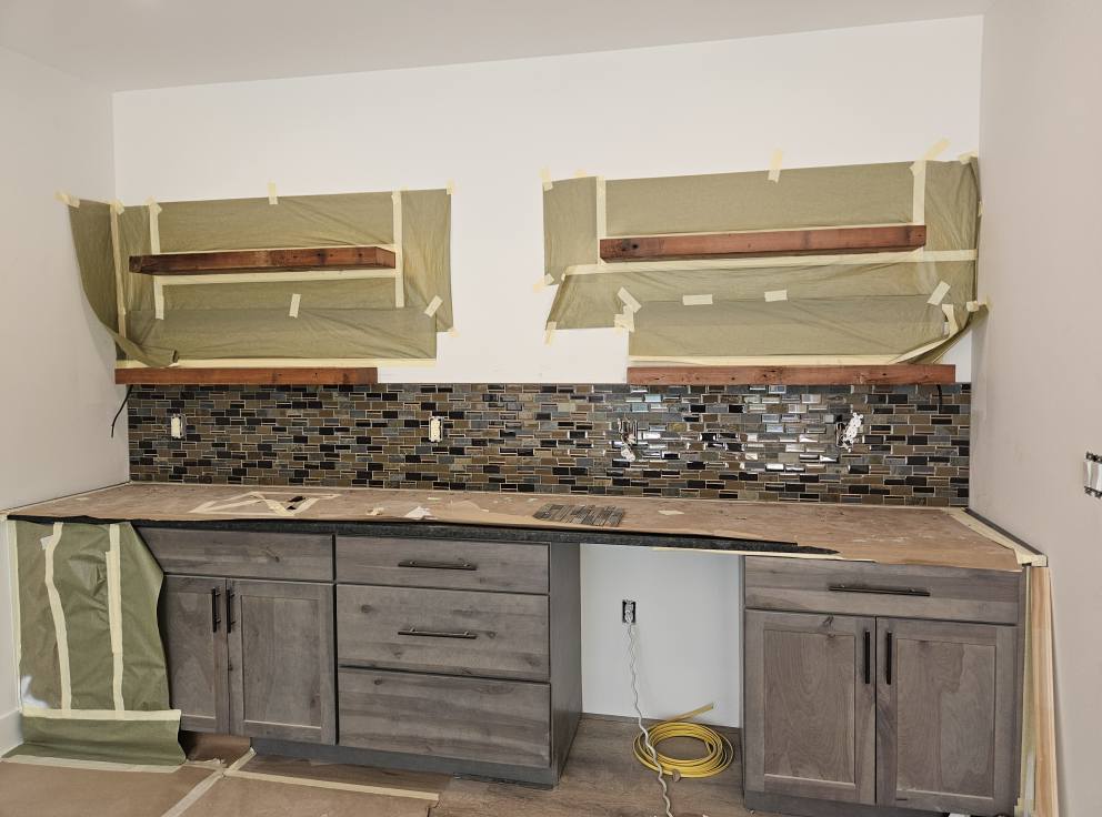 finished painting net