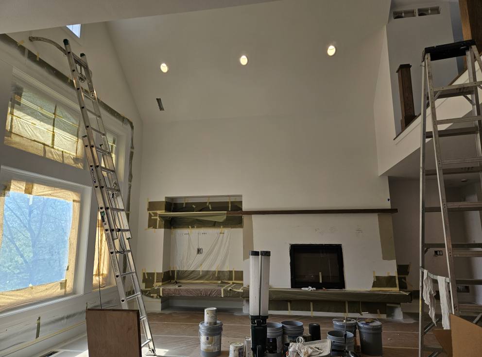 finished painting net