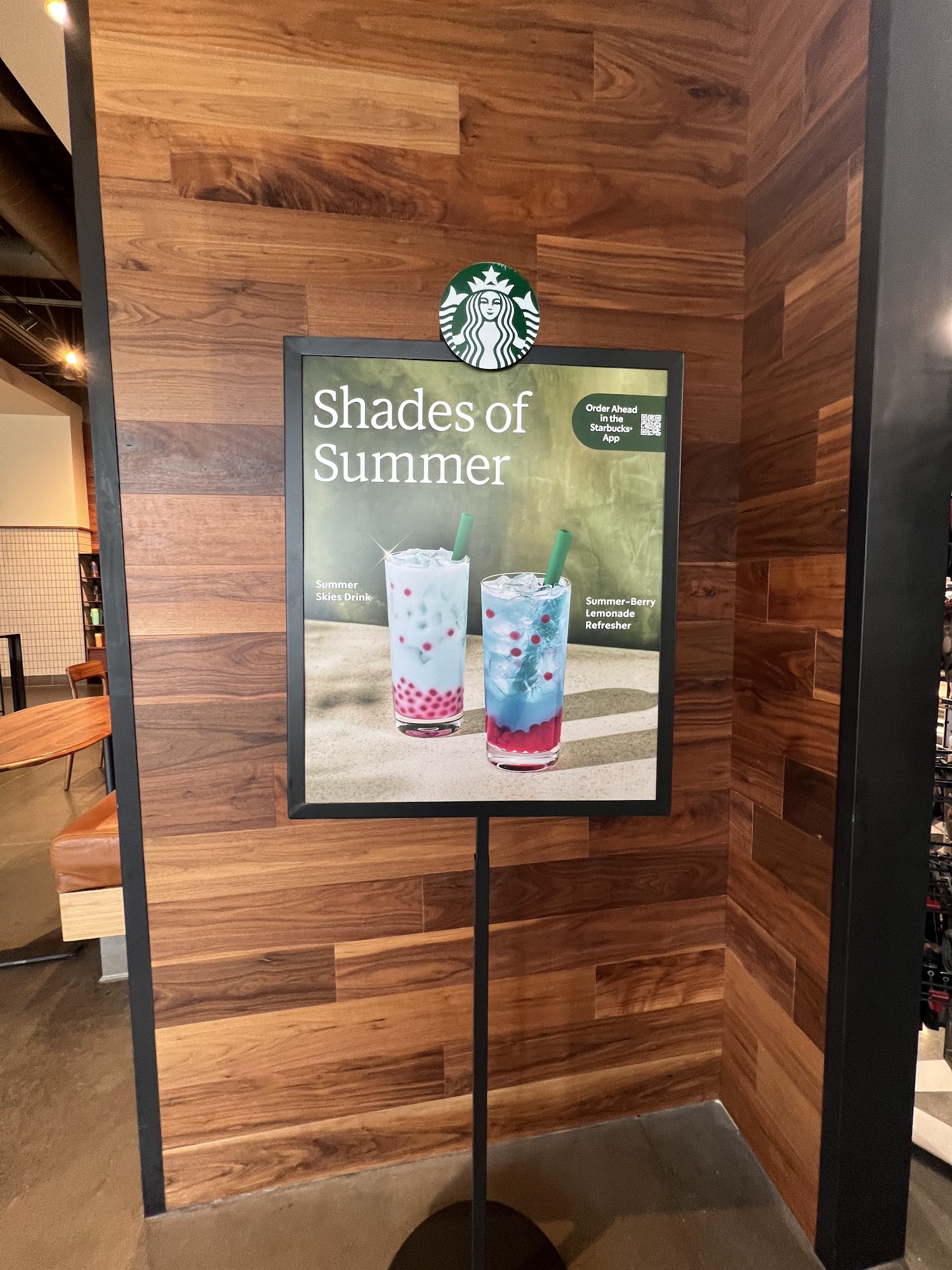 Starbucks Menu