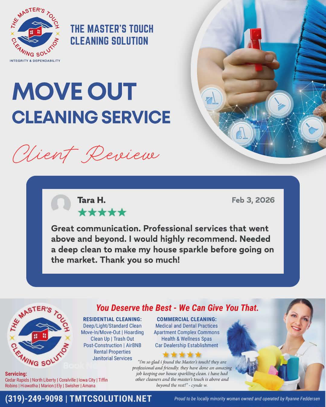 A Master's Touch Cleaning