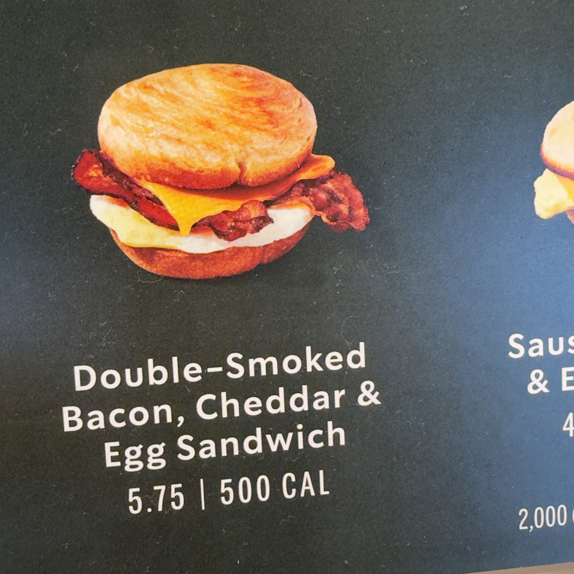 Starbucks Coffee Company Menu