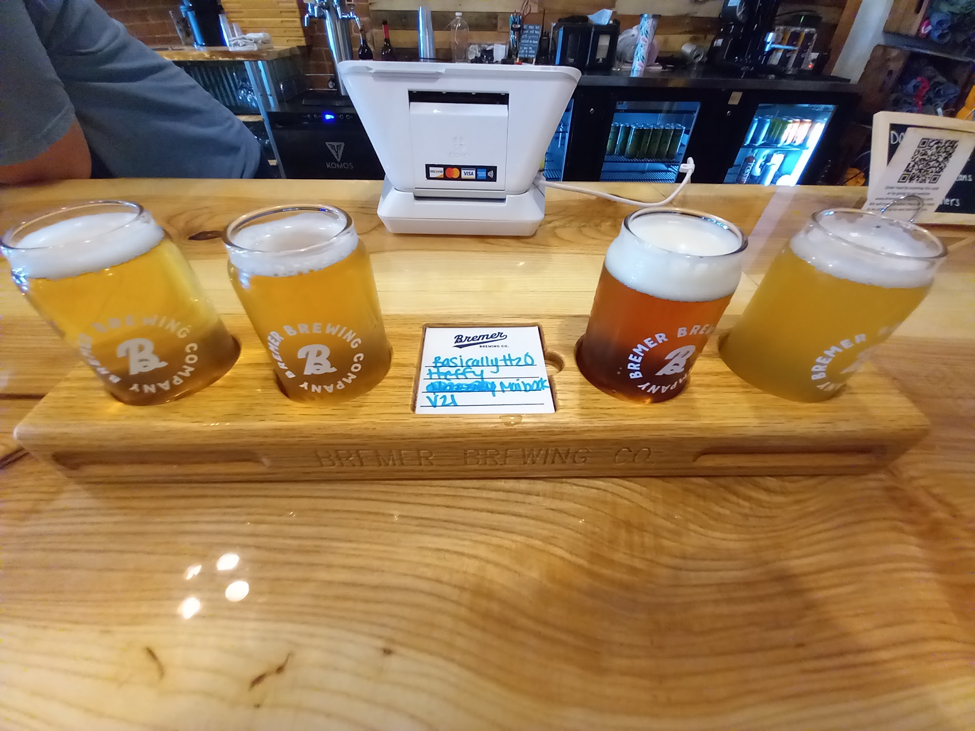 Bremer Brewing Company Menu