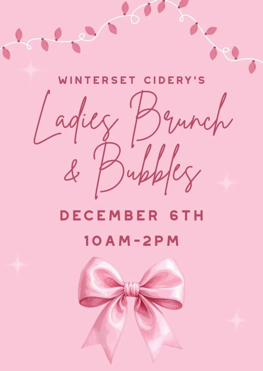 Winterset Cidery Menu