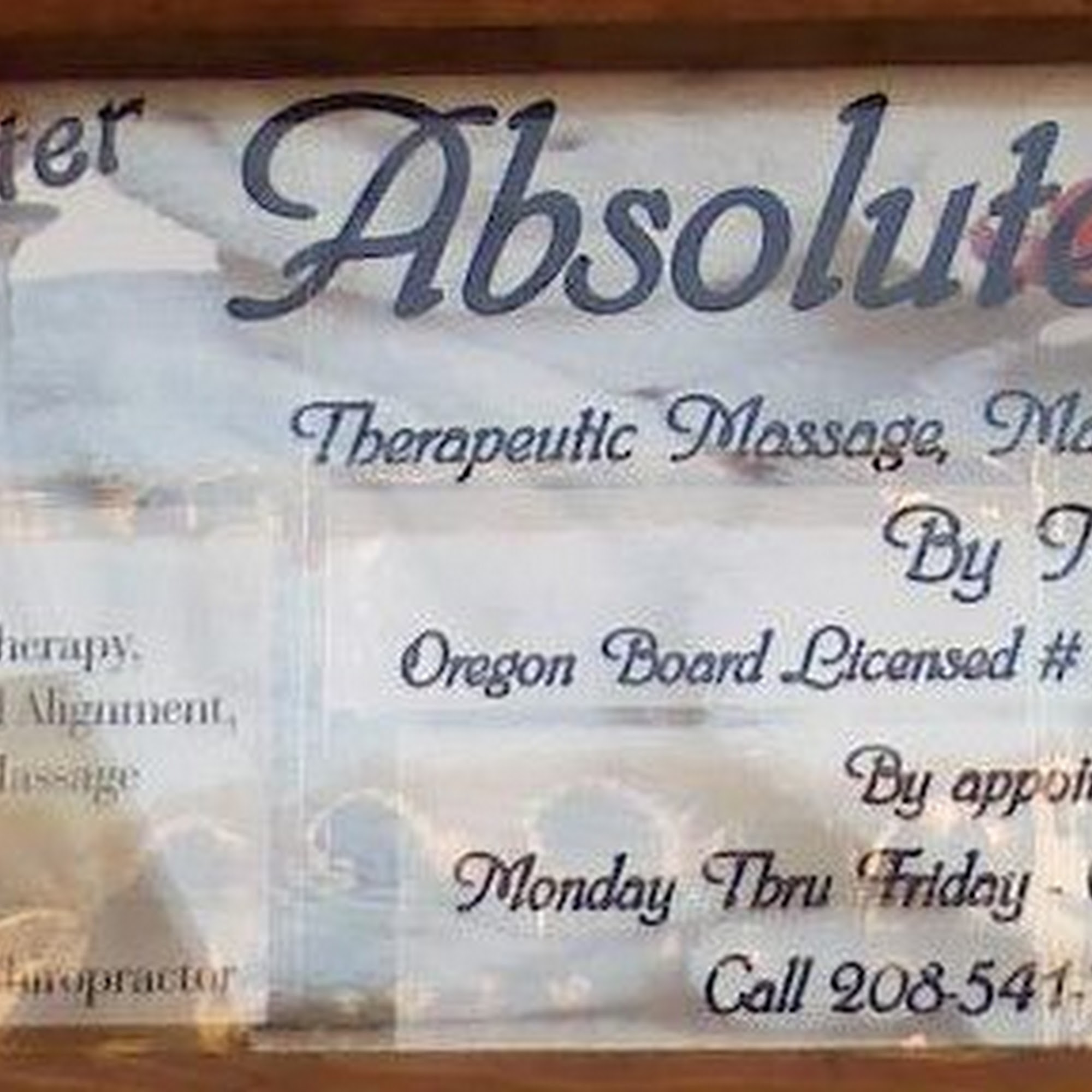 Absolute Therapy Massage - (Sport injury-Pain Management) 2582 N 3300 W, Arco Idaho 83213