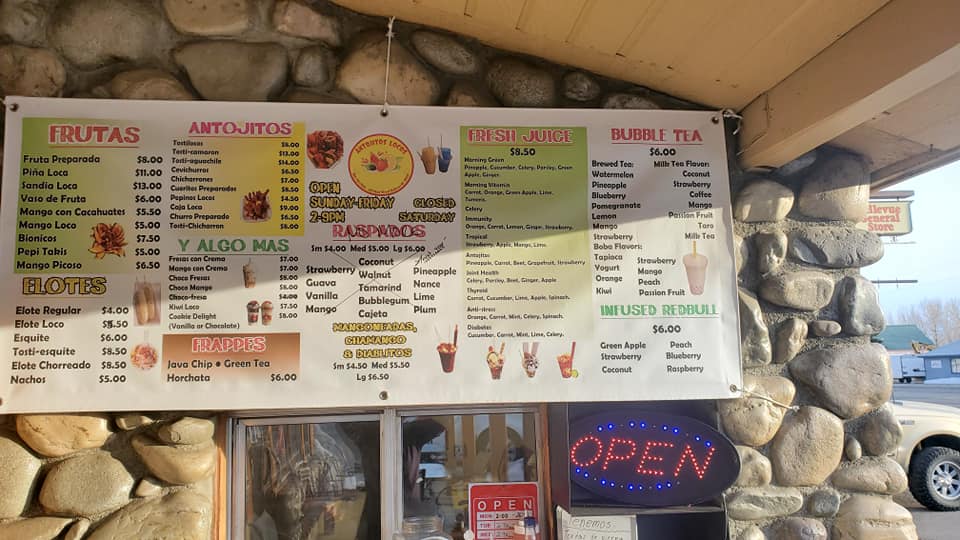 Perla's Antojitos Locos Menu