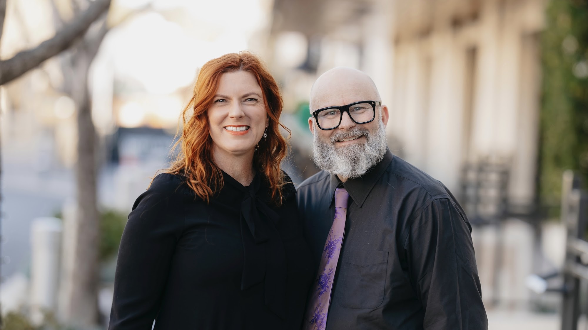 Roger and Melinda @ the beehive salon