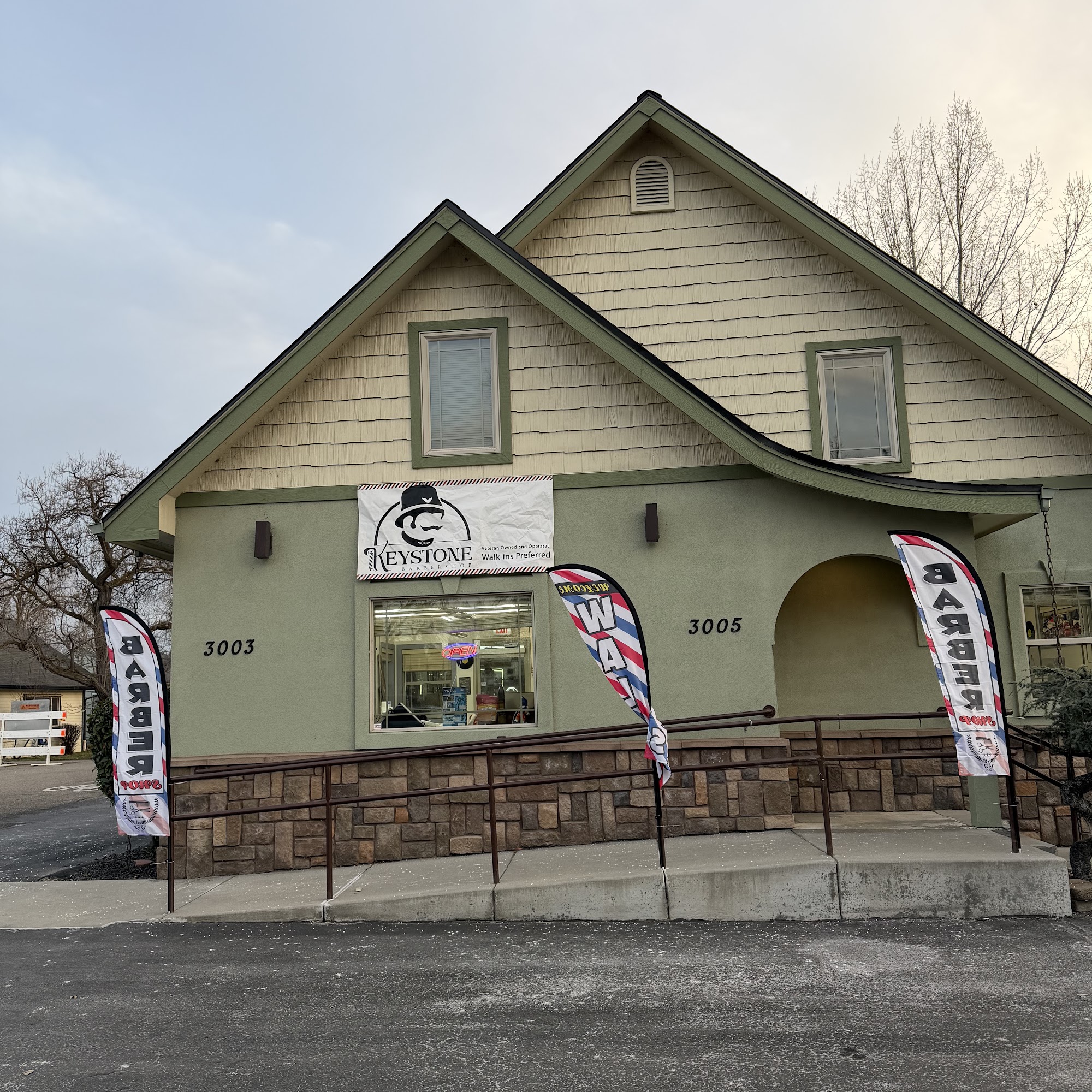 Keystone Barbershop 3005 W Overland Rd, Boise Idaho 83705