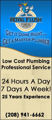 Royal Flush Plumbing LLC 1410 Cleveland Blvd, Caldwell Idaho 83605