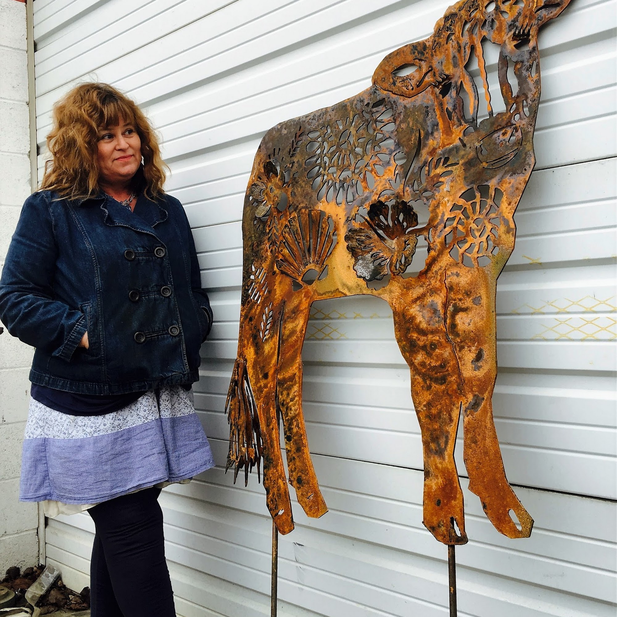 Angie's Farmhouse Metal Art Caldwell