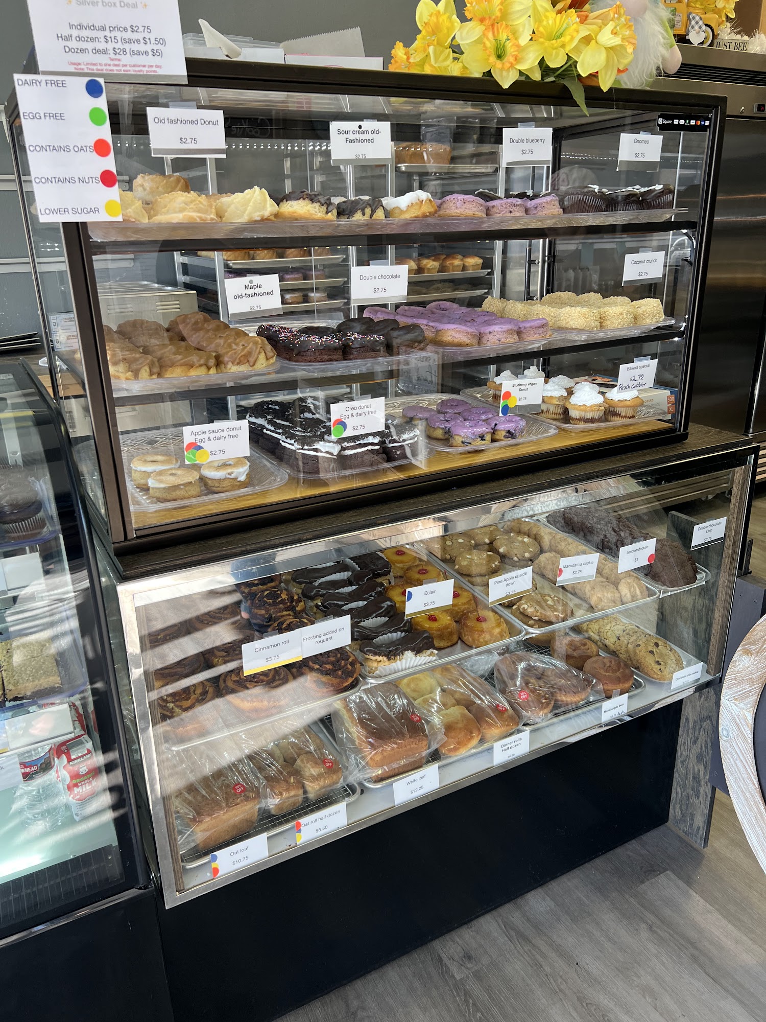 The Guardian bake shop Menu