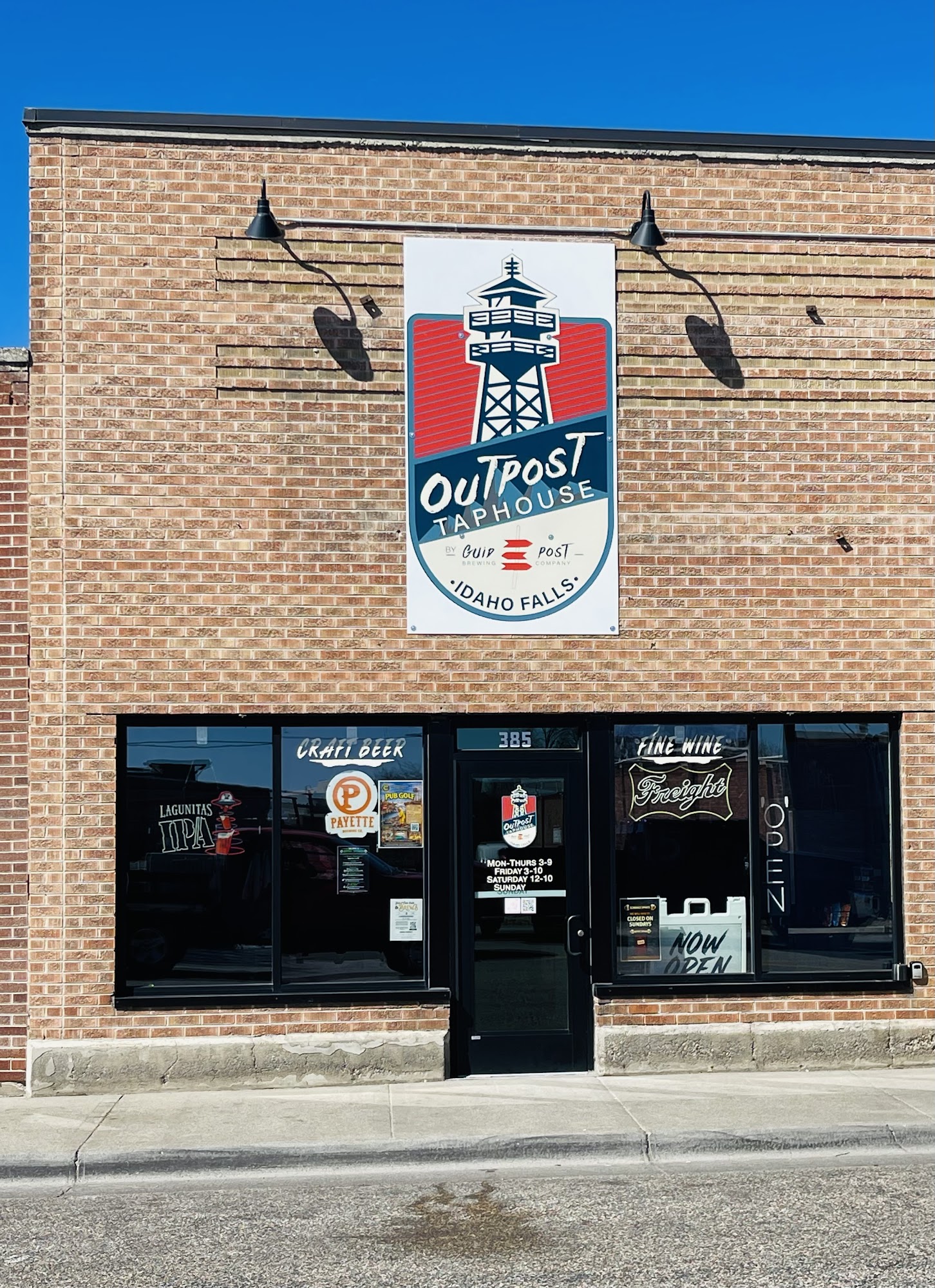 Outpost Taphouse Menu