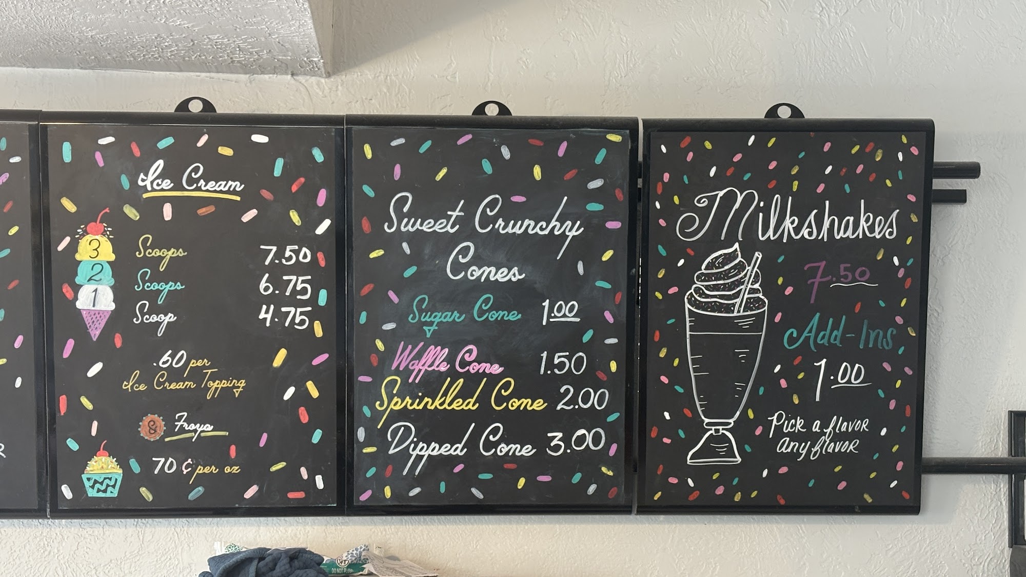 Sprinkles On Top Menu