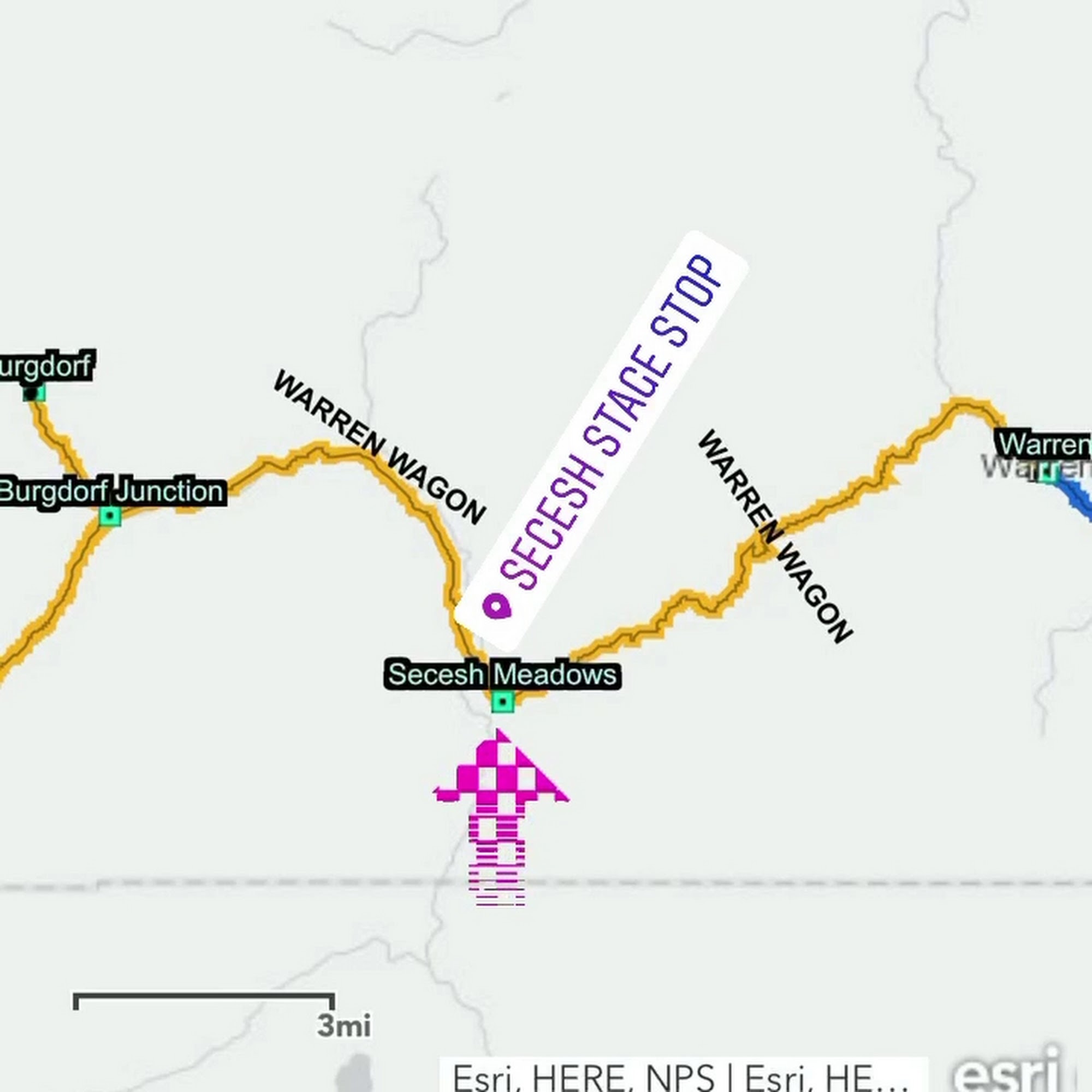 Secesh Stage Stop McCall