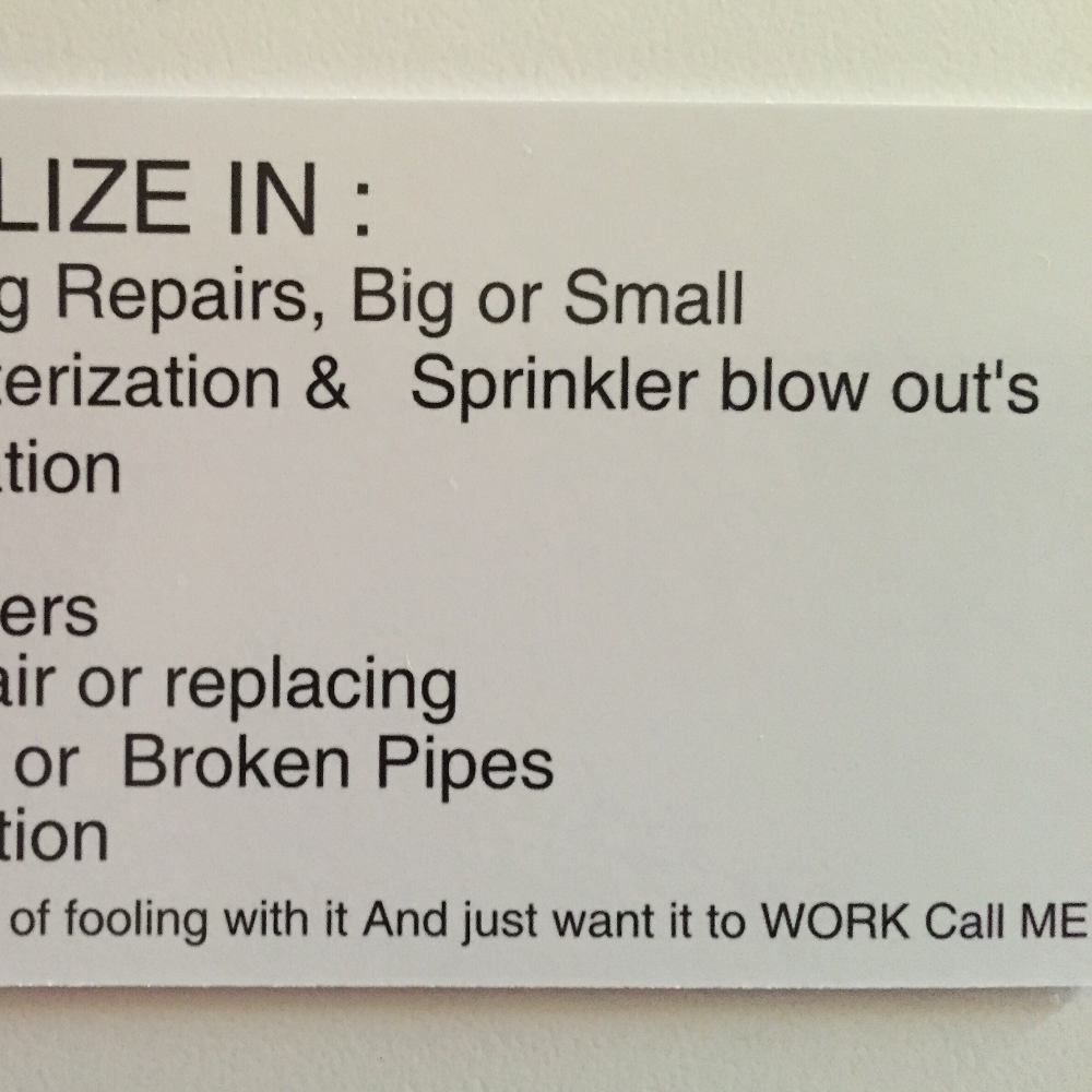 All Pro Plumbing Service