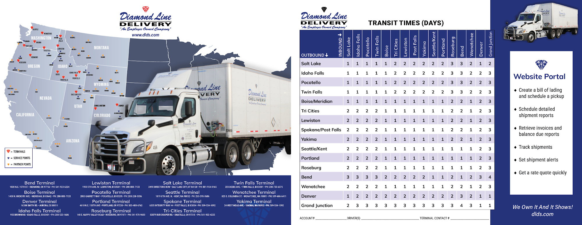 Diamond Line Delivery