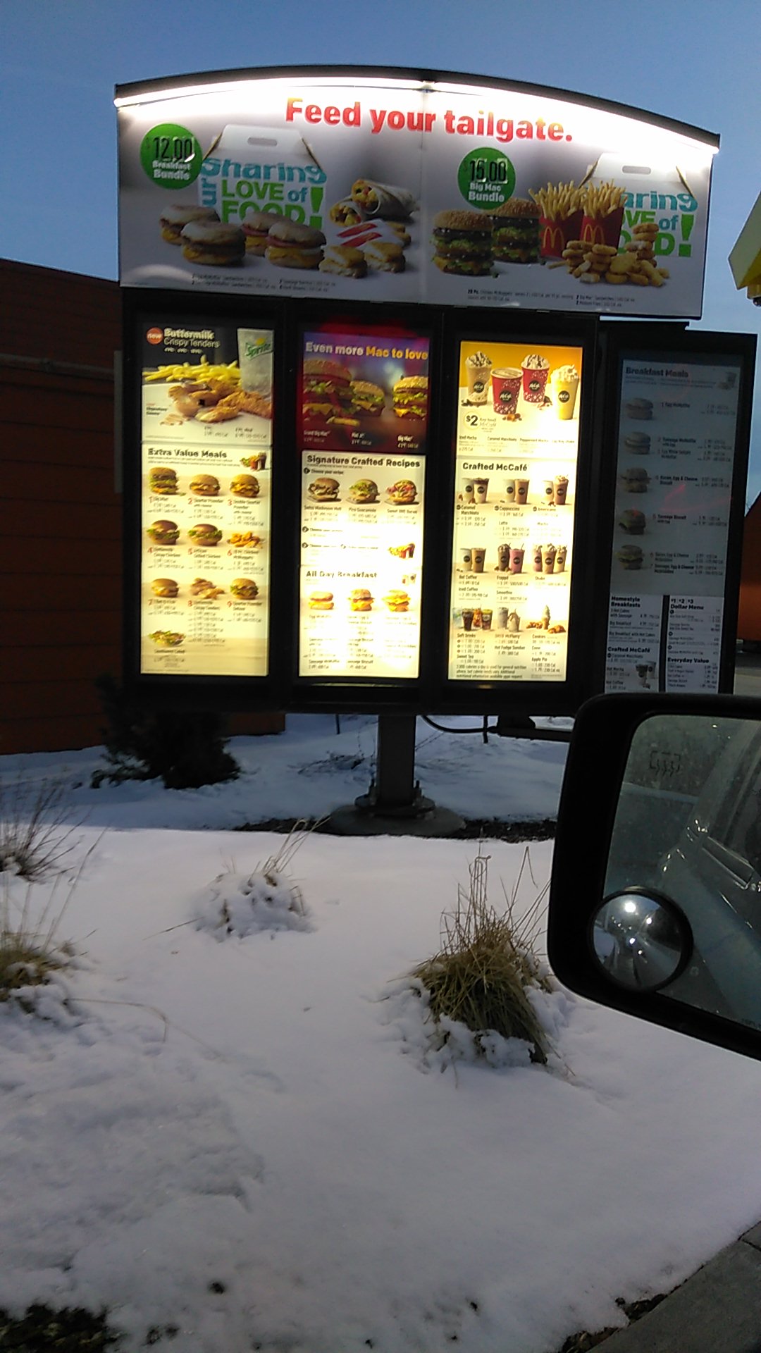 McDonald's Menu