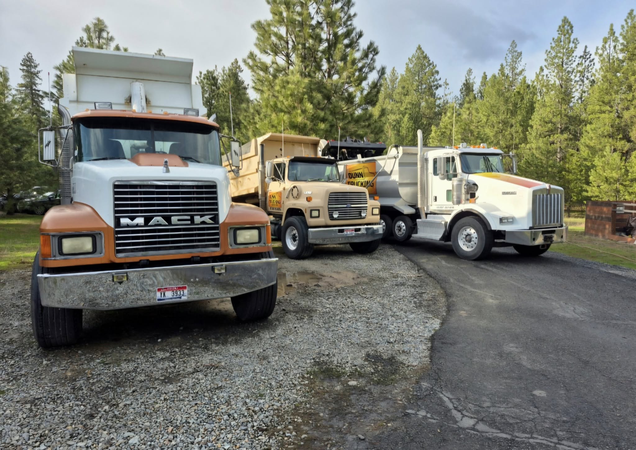 Dunn Trucking LLC 12595 N Chase Rd, Rathdrum Idaho 83858