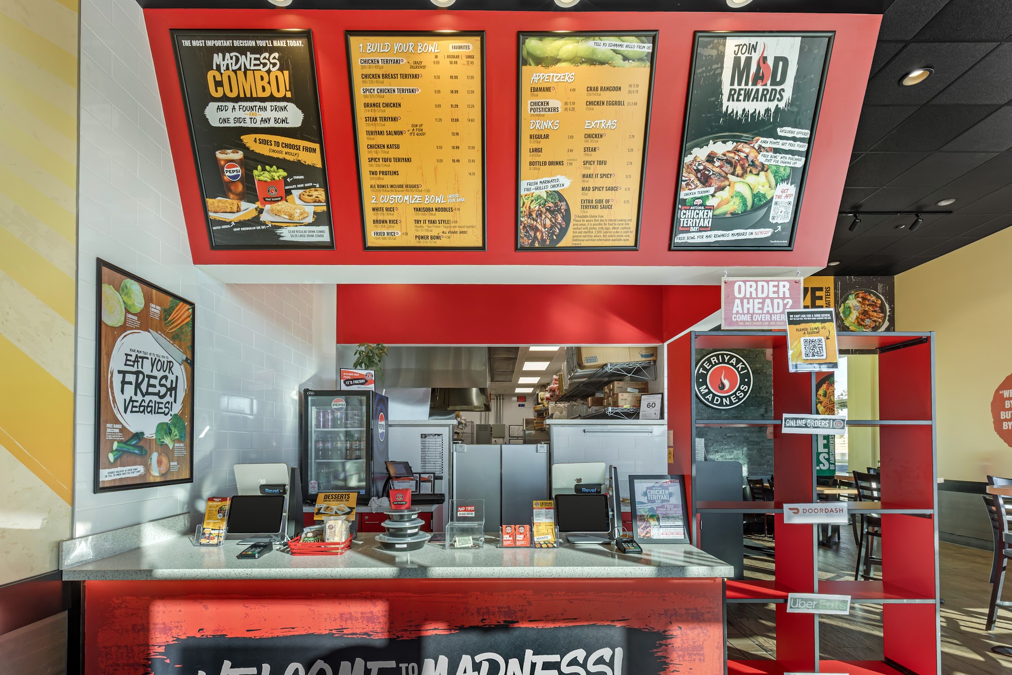 Teriyaki Madness Menu