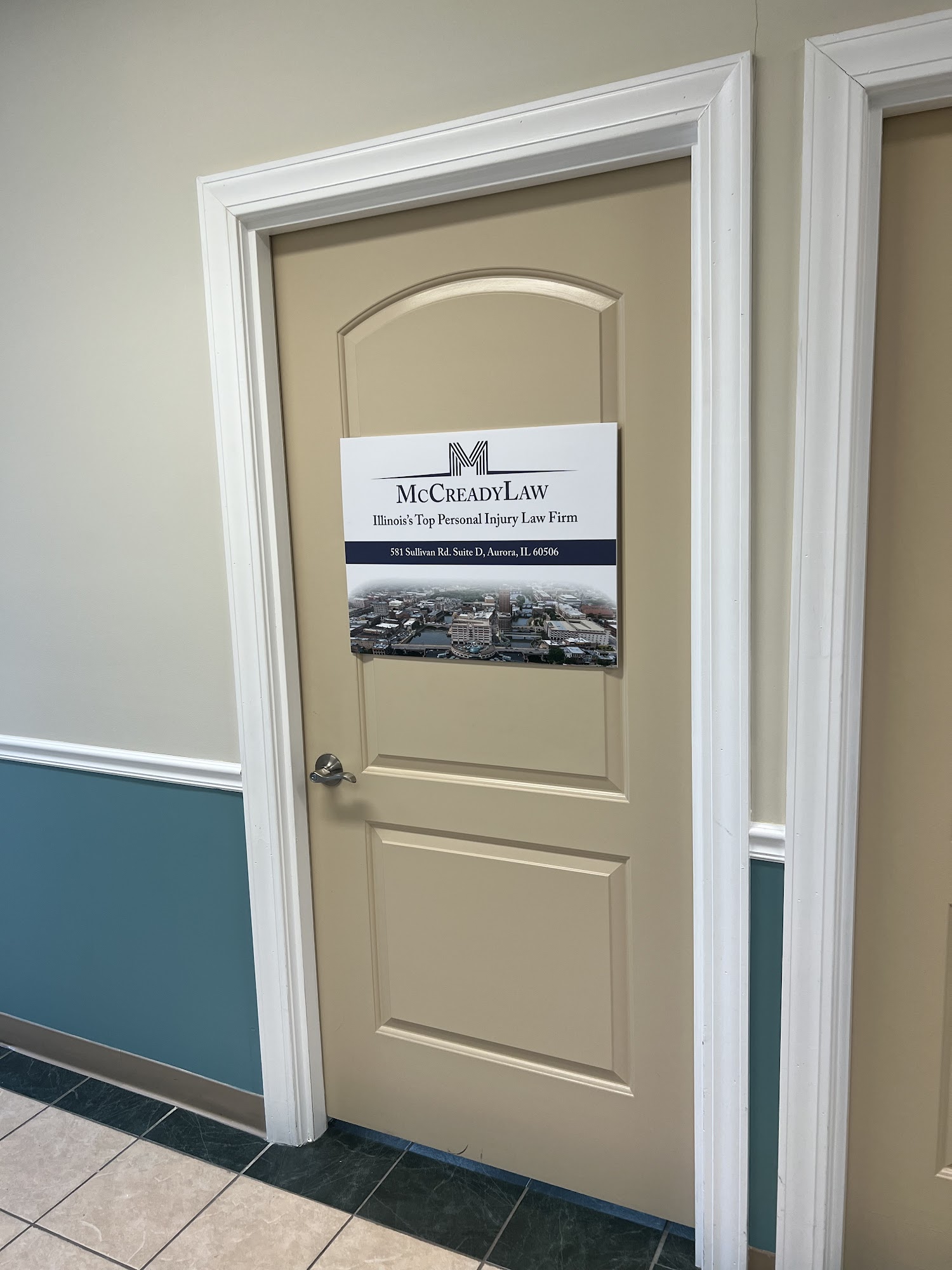 McCreadyLaw Injury Attorneys 581 Sullivan Rd Suite D, Aurora Illinois 60506