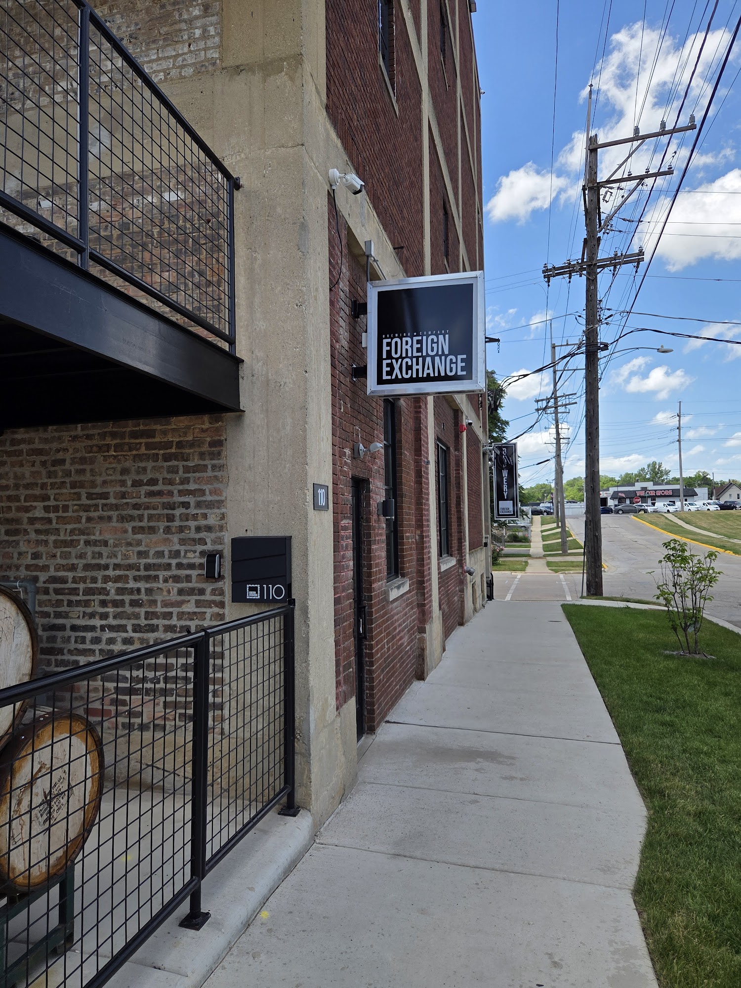 Foreign Exchange Brewing Co. Menu