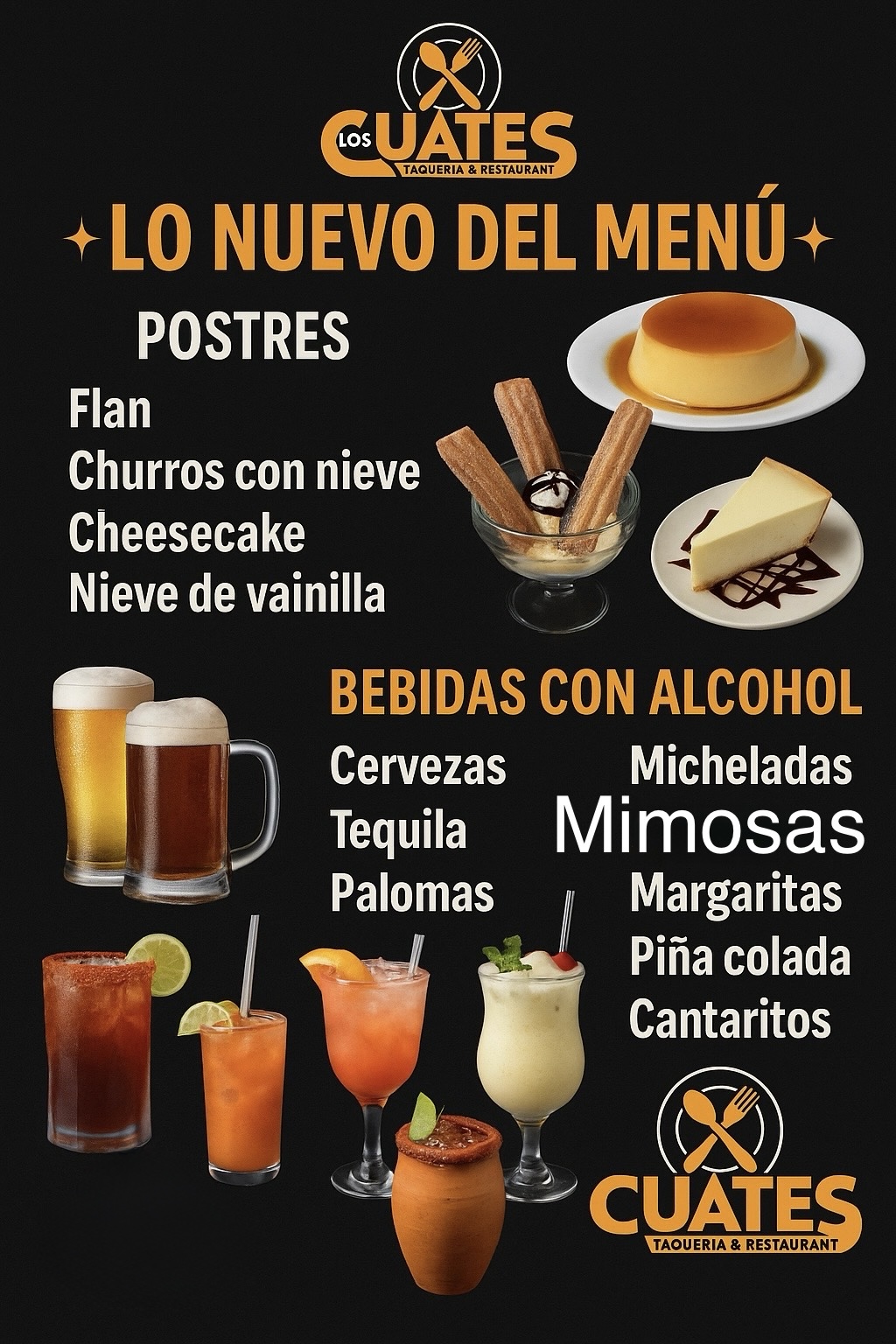 Taqueria Los Cuates Menu