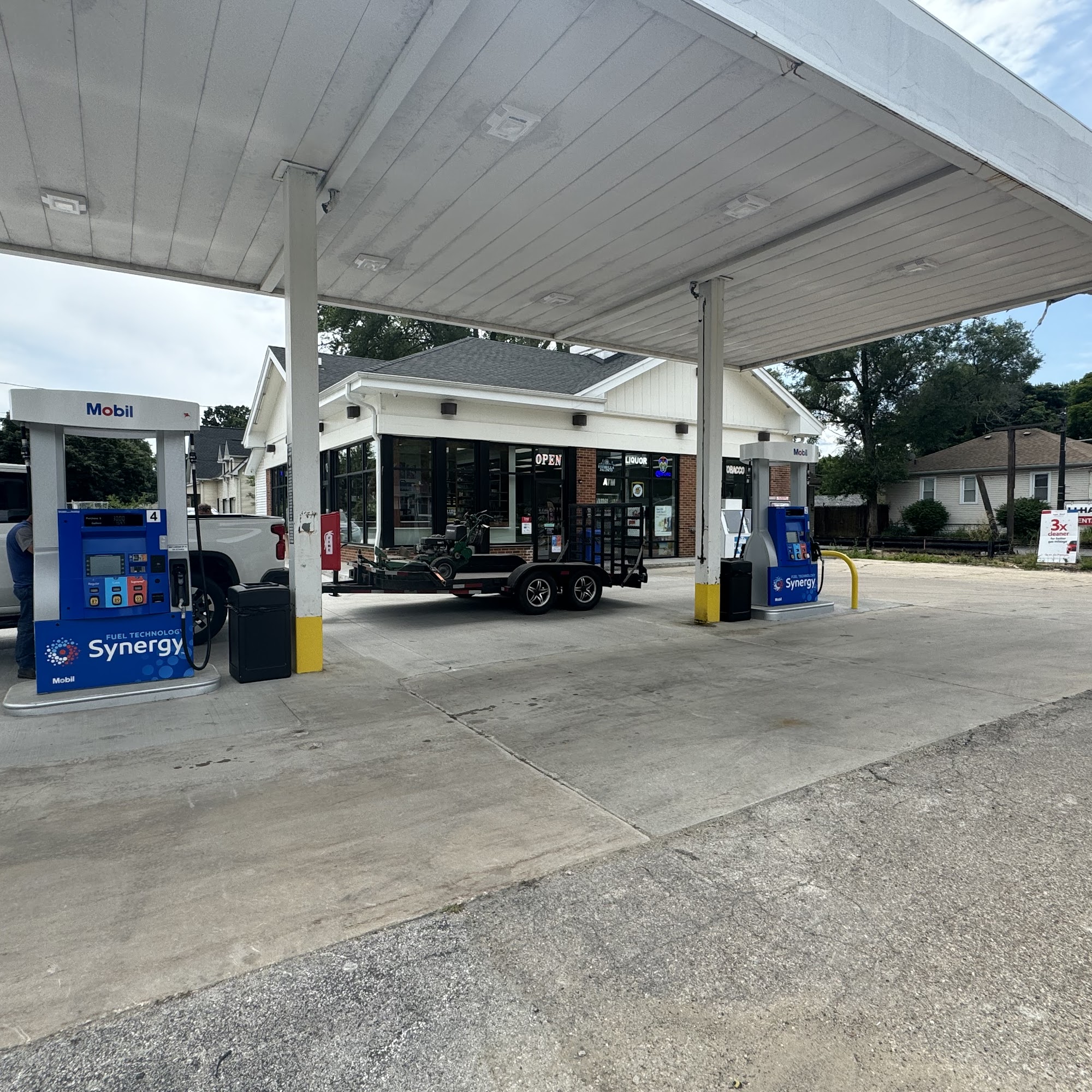 Mobil Gas Station