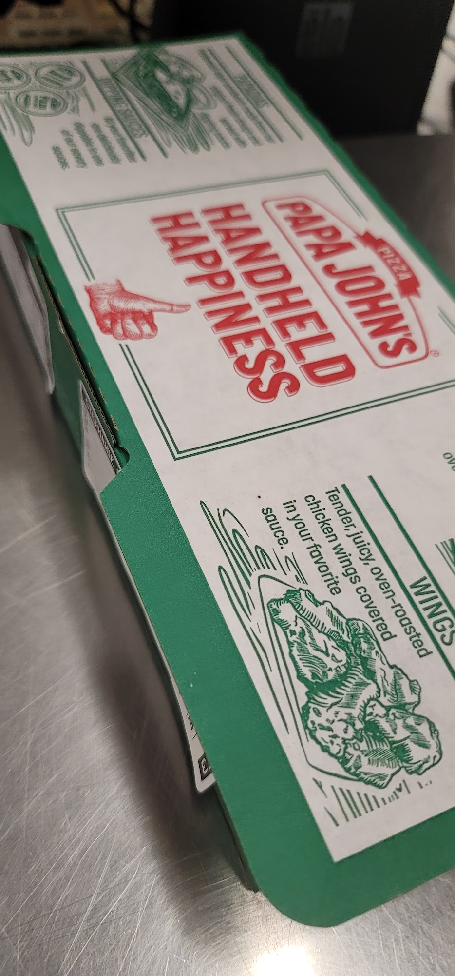 Papa Johns Pizza Menu