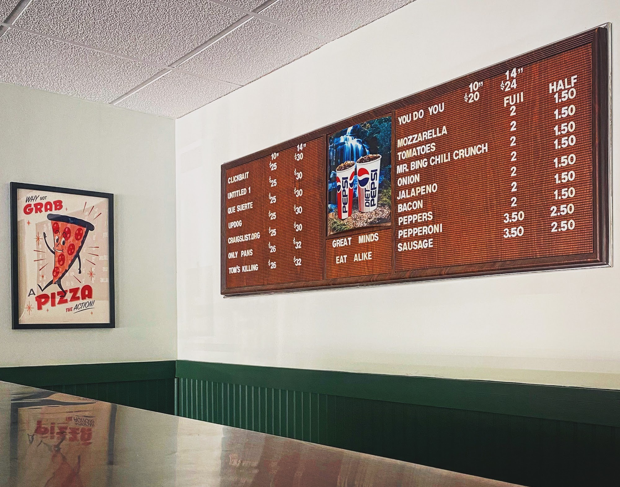 Milly's Pizza In The Pan - Berwyn Menu