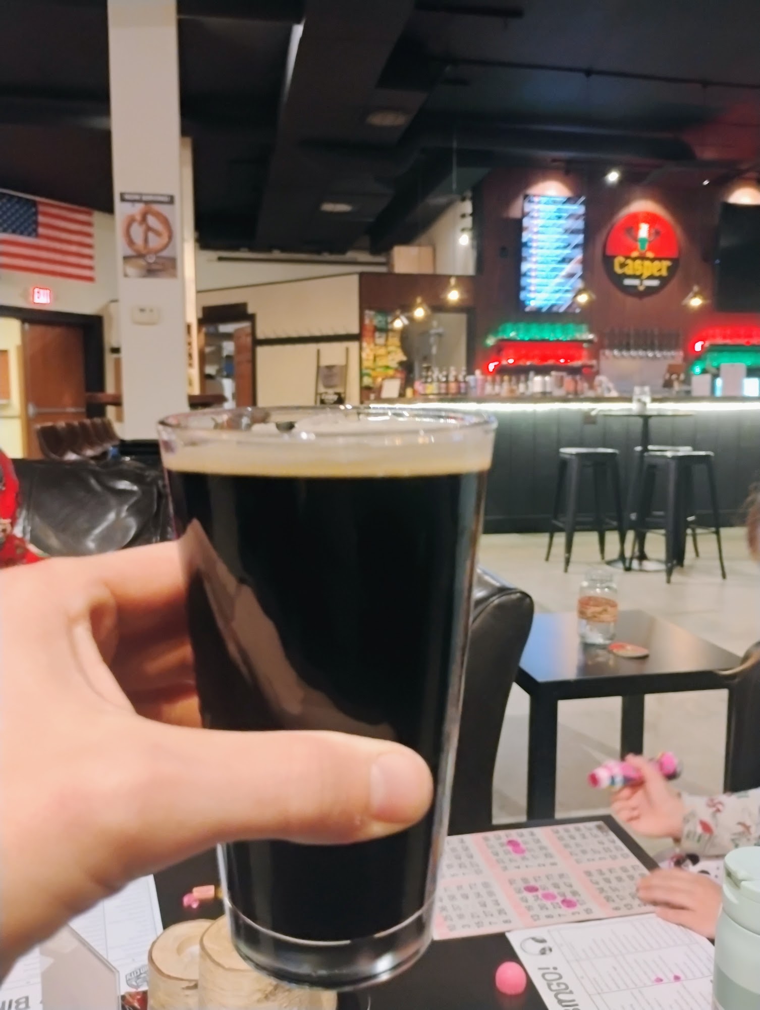 Casper Brewing Company Menu