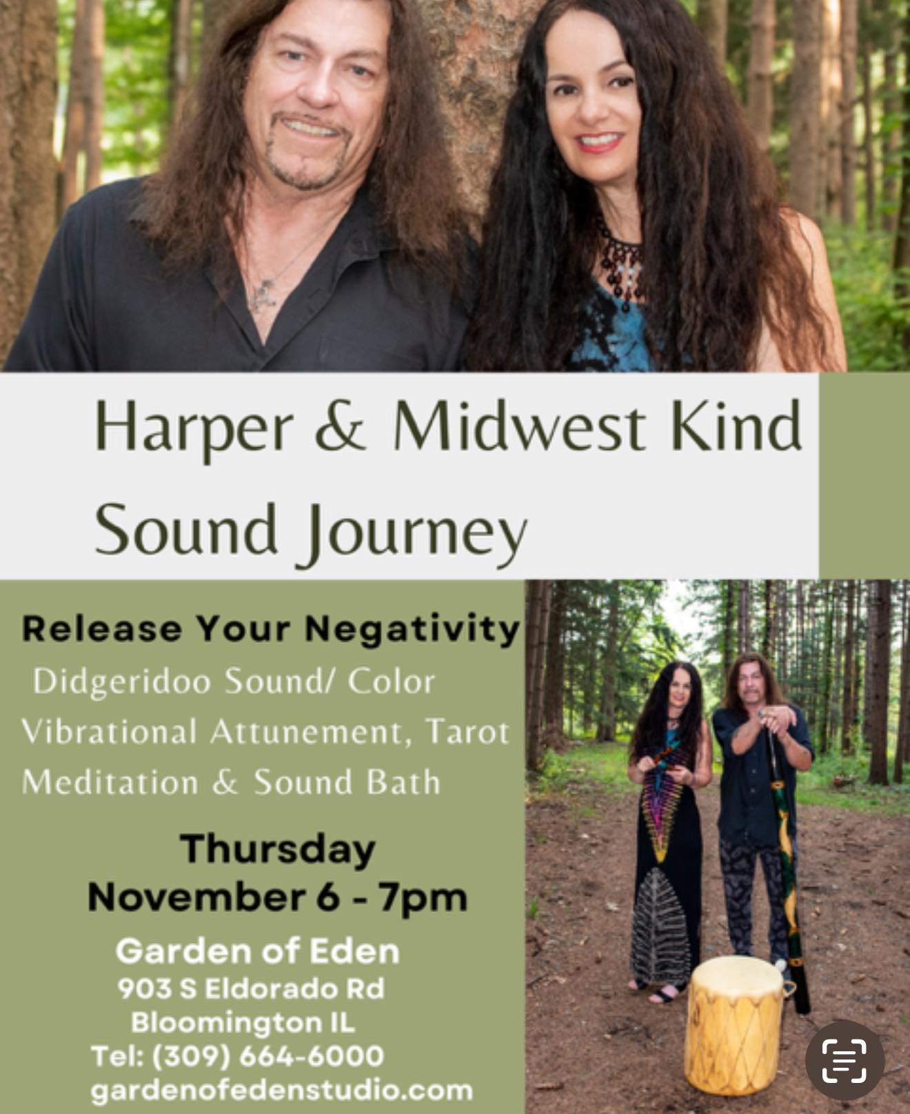 Garden of Eden Meditation Studio 903 S Eldorado Rd Suite B, Bloomington Illinois 61704