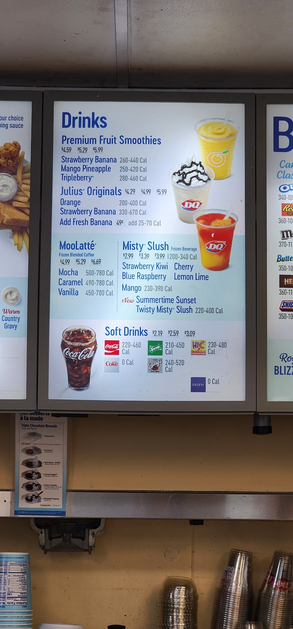 Dairy Queen (Treat Only) Menu