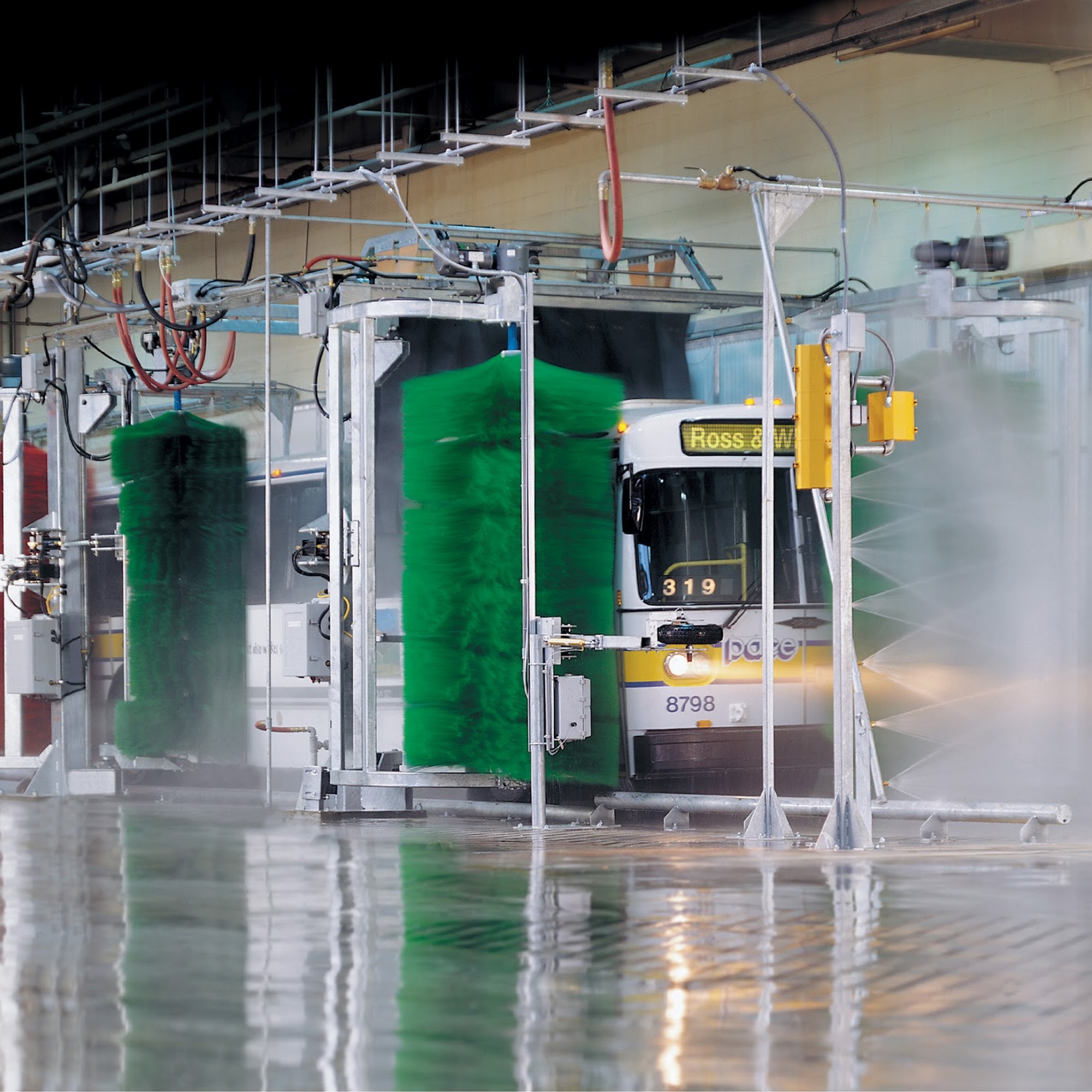 Ross & White Company Manufacturer BUS, TRAIN & TRUCK WASH SYSTEMS SINCE 1933 Cary