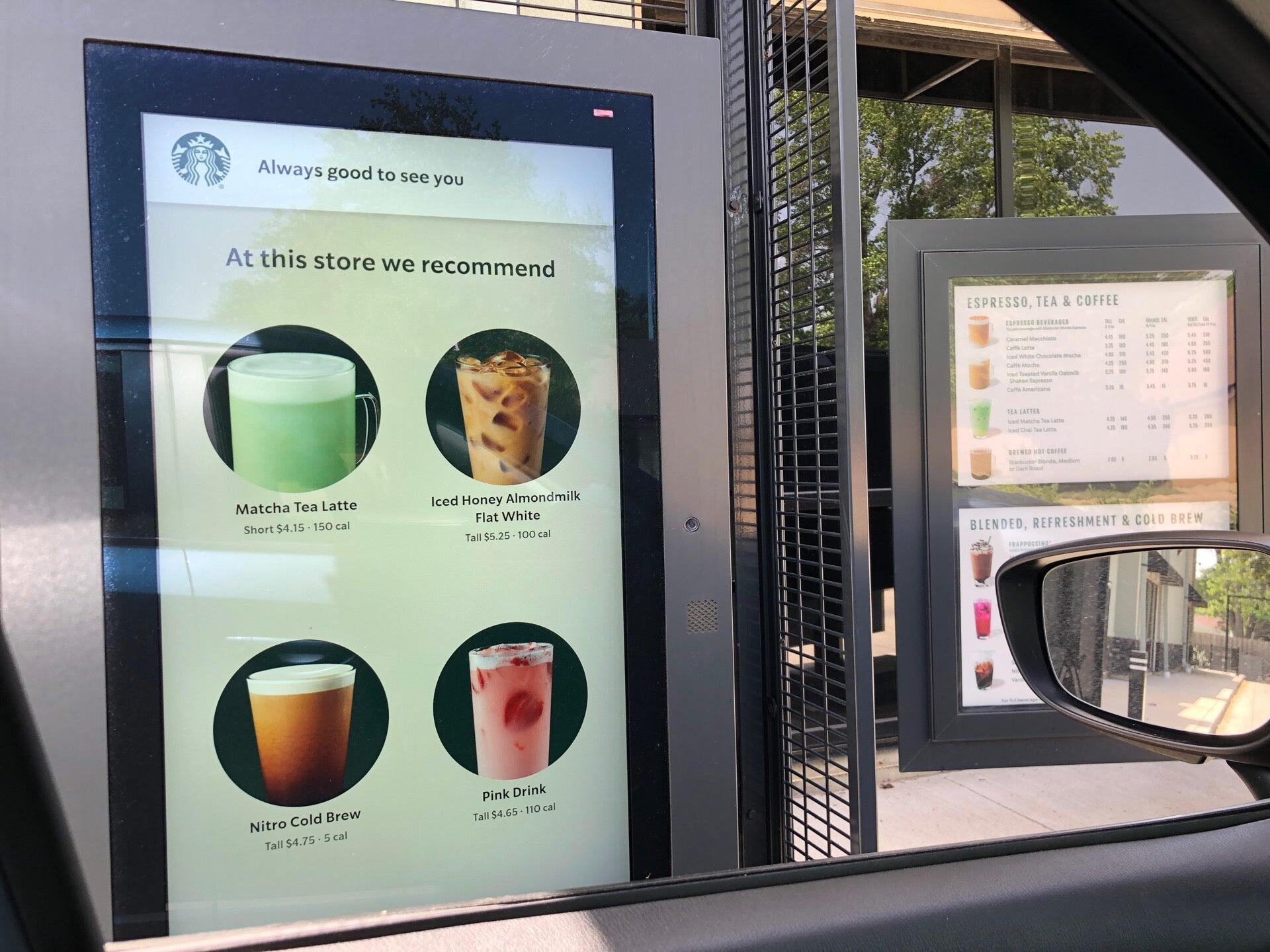 Starbucks Menu