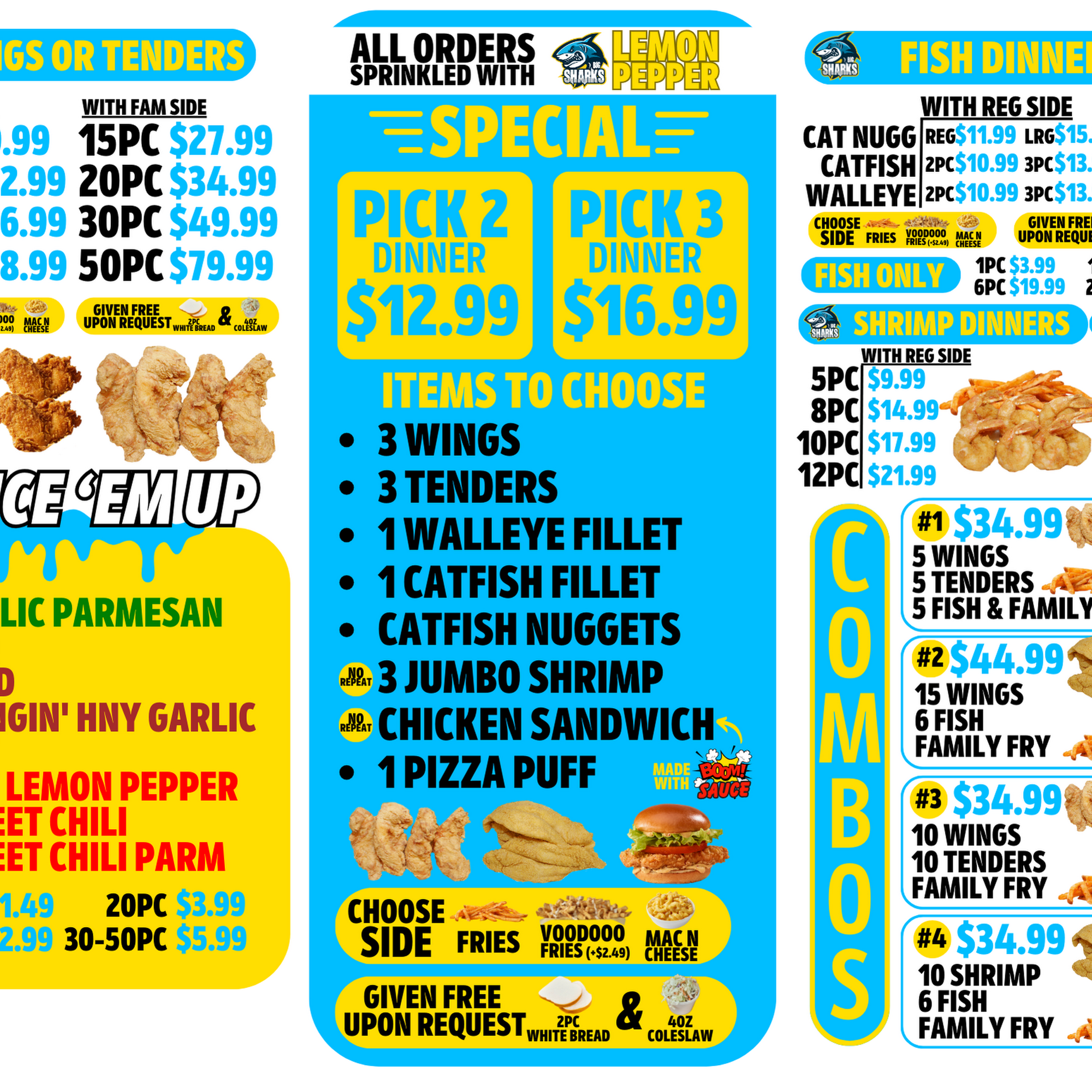 Sharks Fish & Chicken (N Prospect Ave)