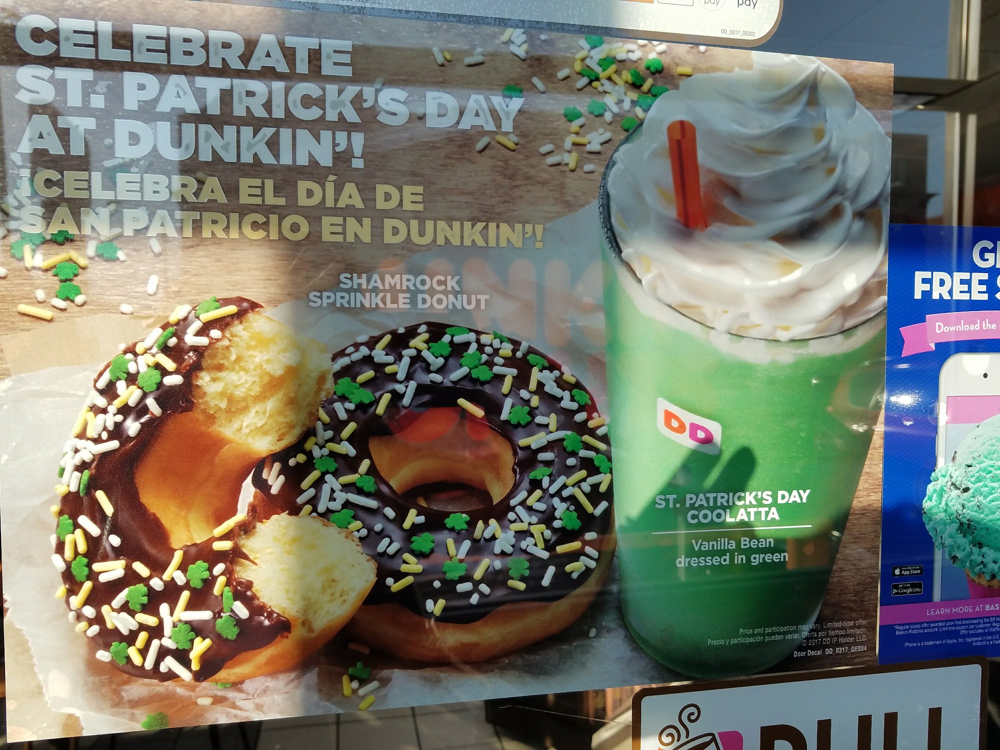 Dunkin' Menu